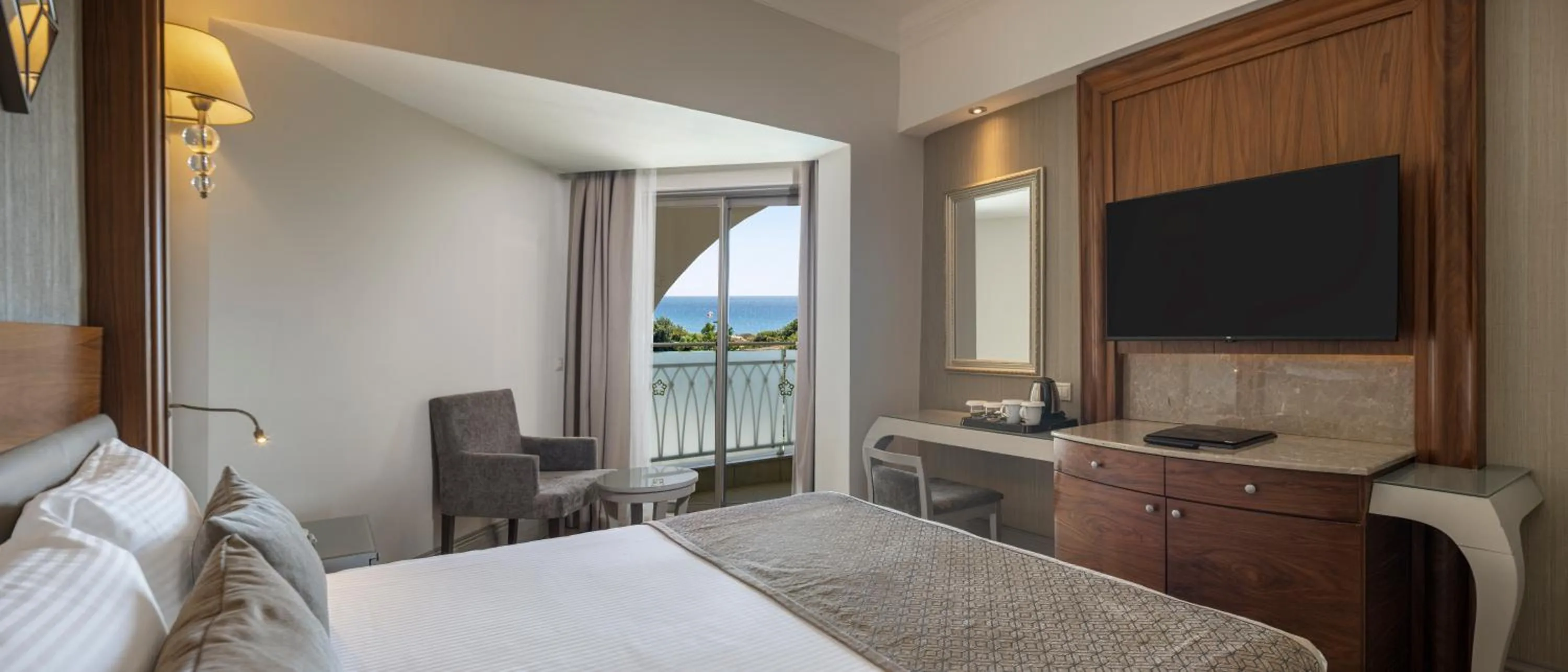 Bed in Side Star Resort Hotel - Ultra All Inclusive