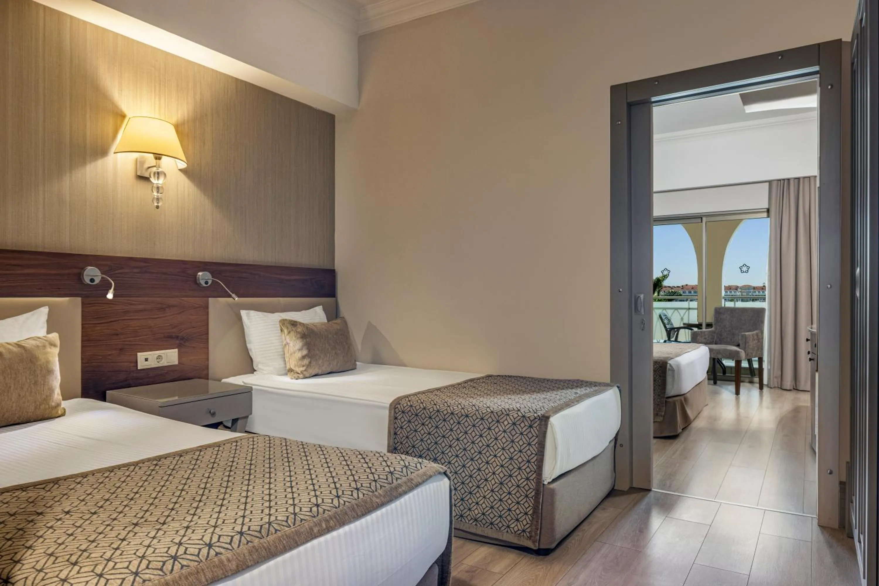 Bed in Side Star Resort Hotel - Ultra All Inclusive