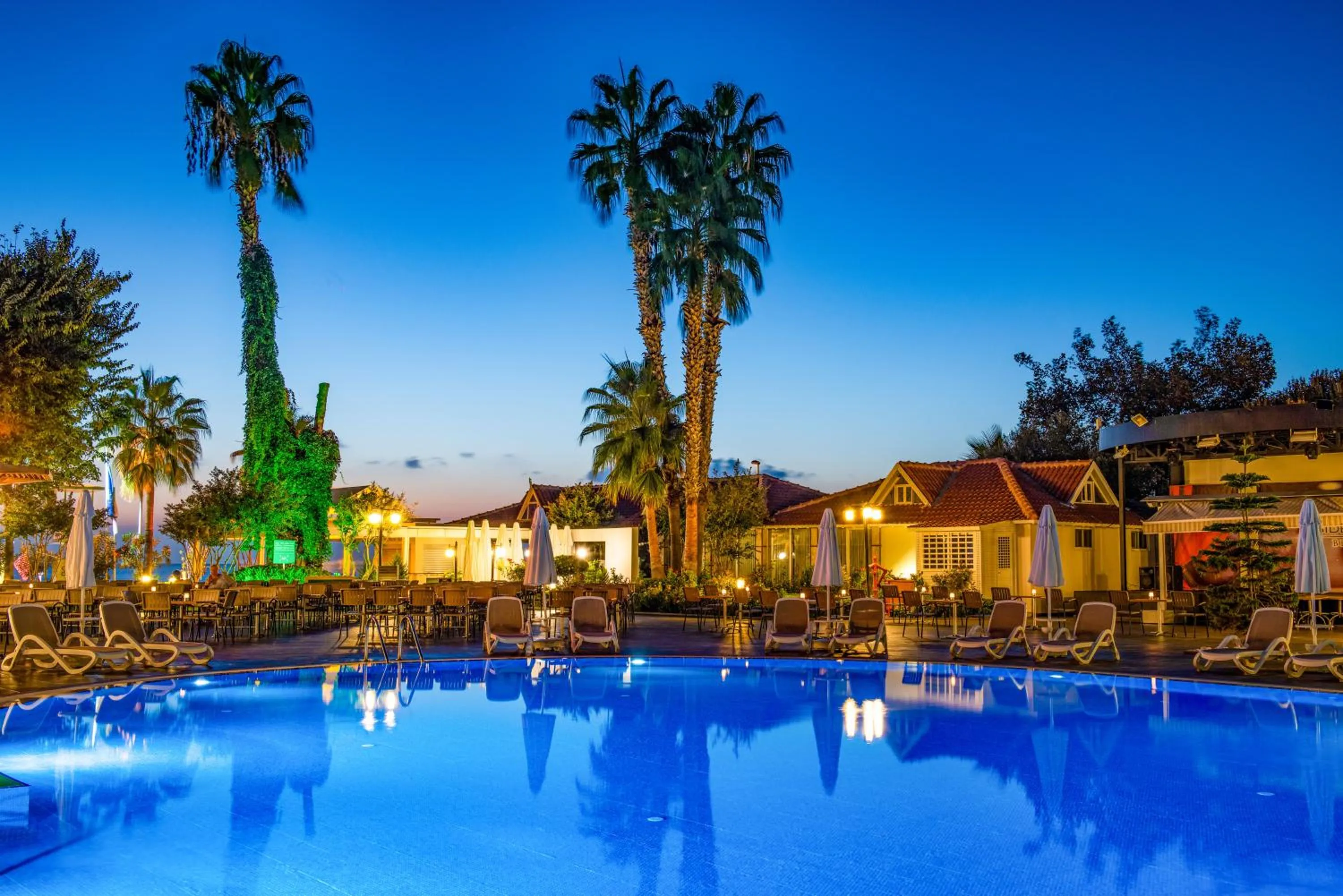 Sunset in Side Star Beach Hotel - Ultra All Inclusive