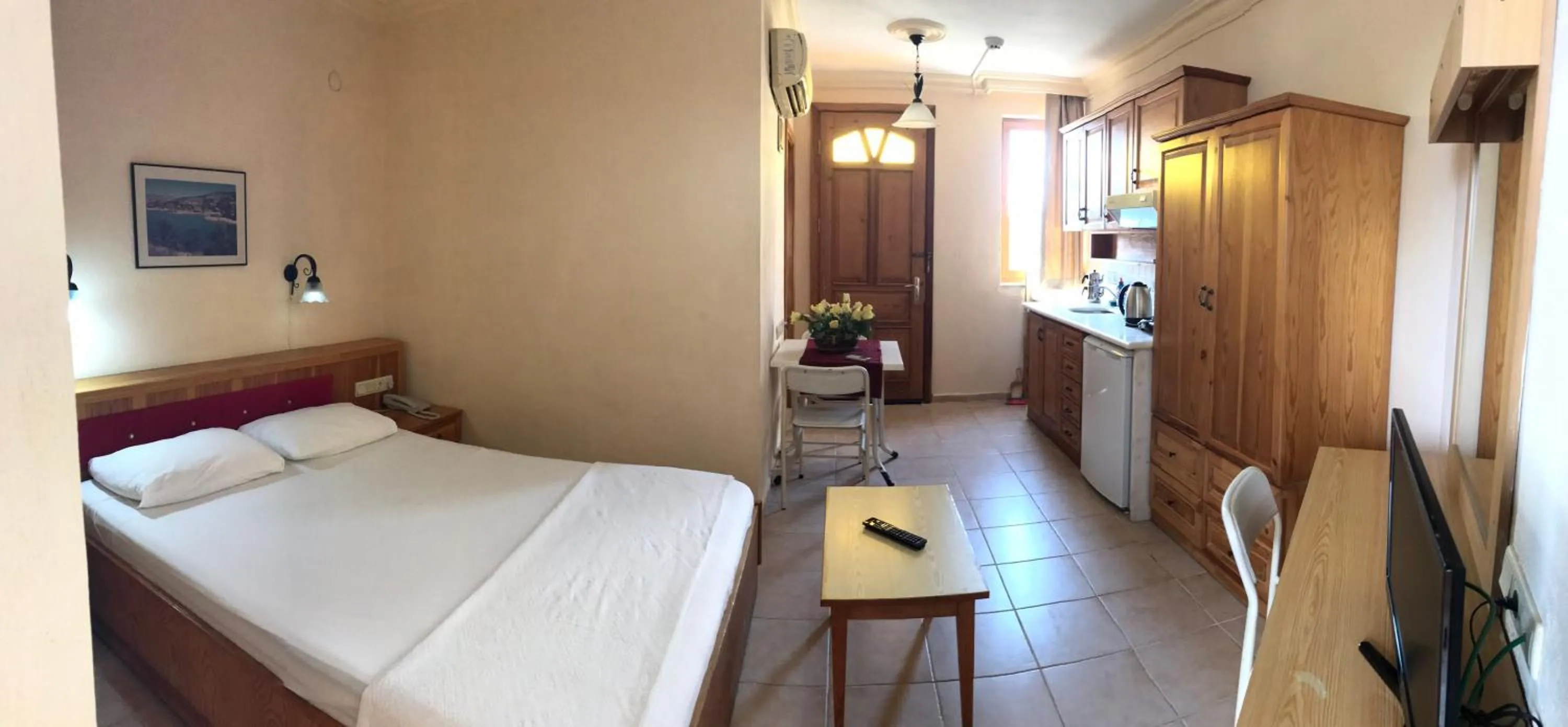 Bed in Nar Apart Hotel