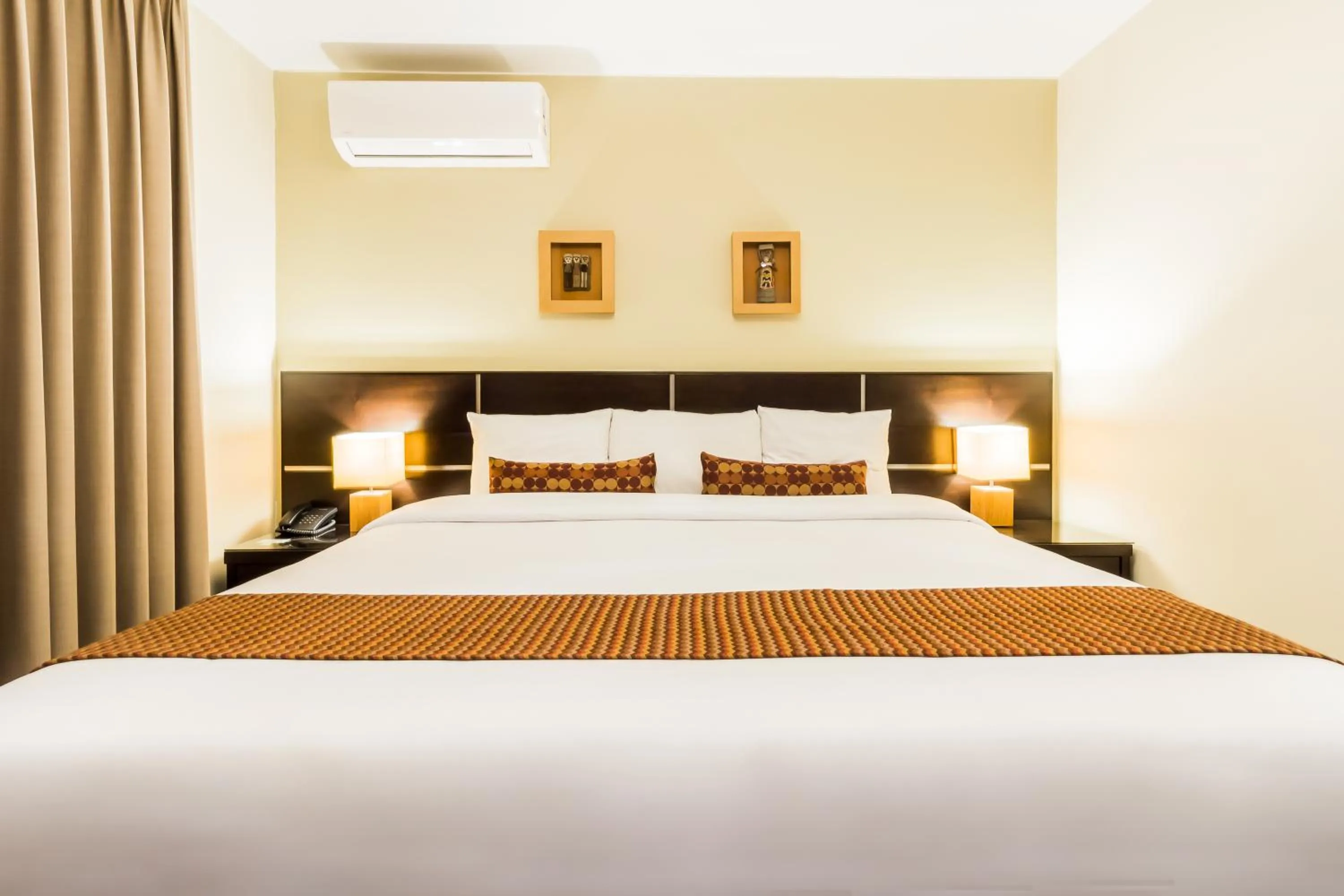 Decorative detail, Bed in Tambo Dos de Mayo