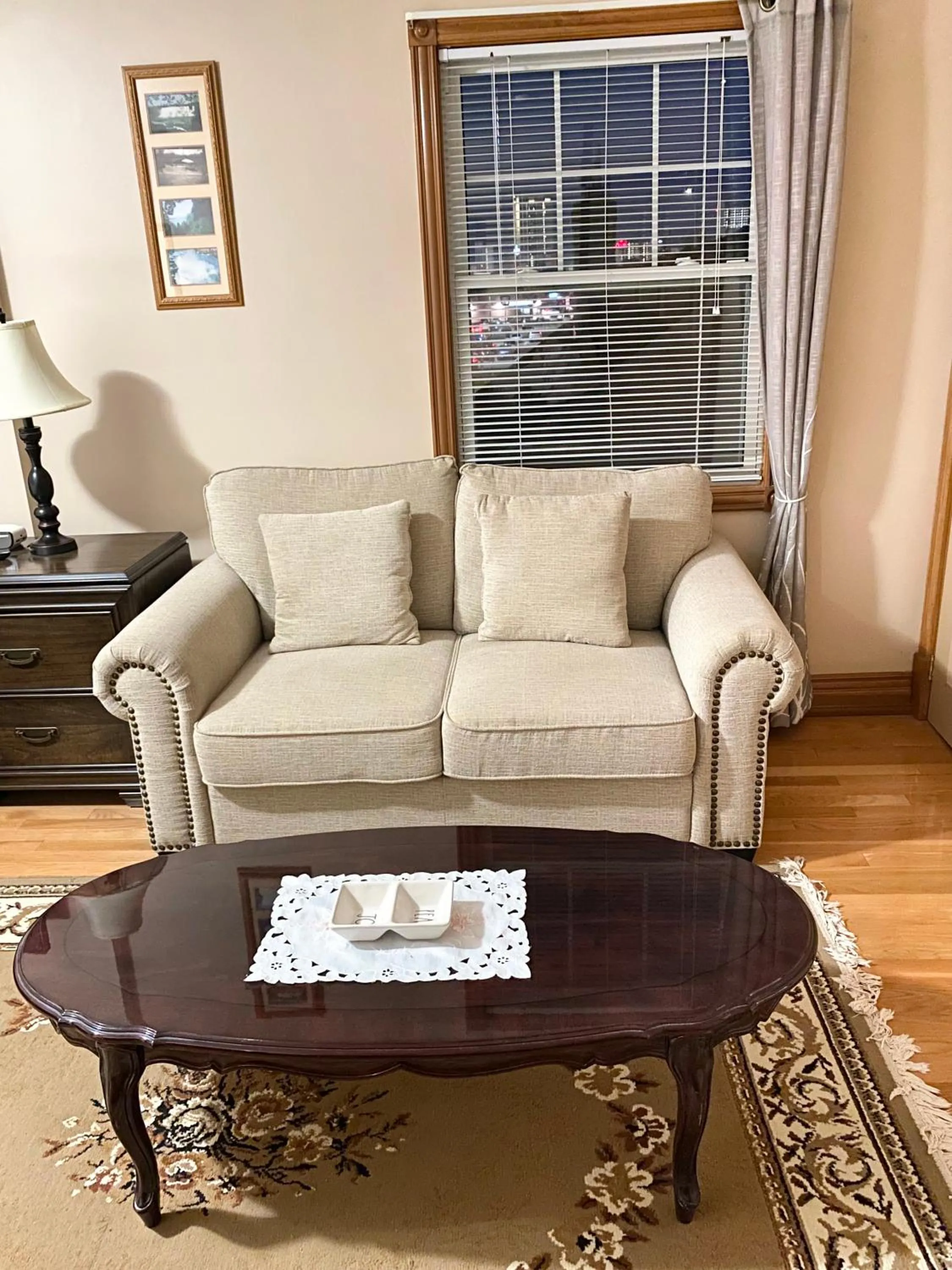 Seating area in Anna's Bed & Breakfast