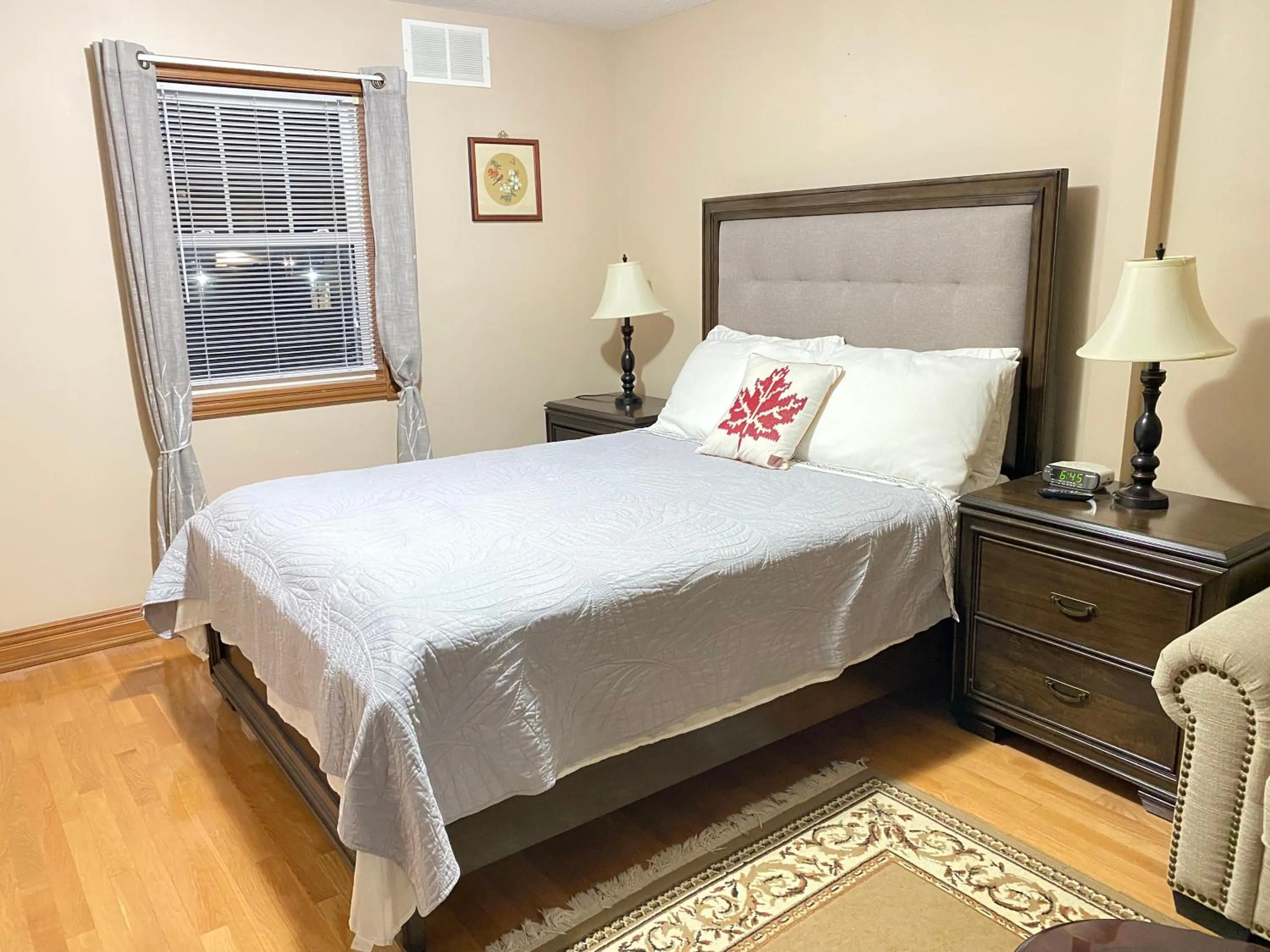 Bed in Anna's Bed & Breakfast