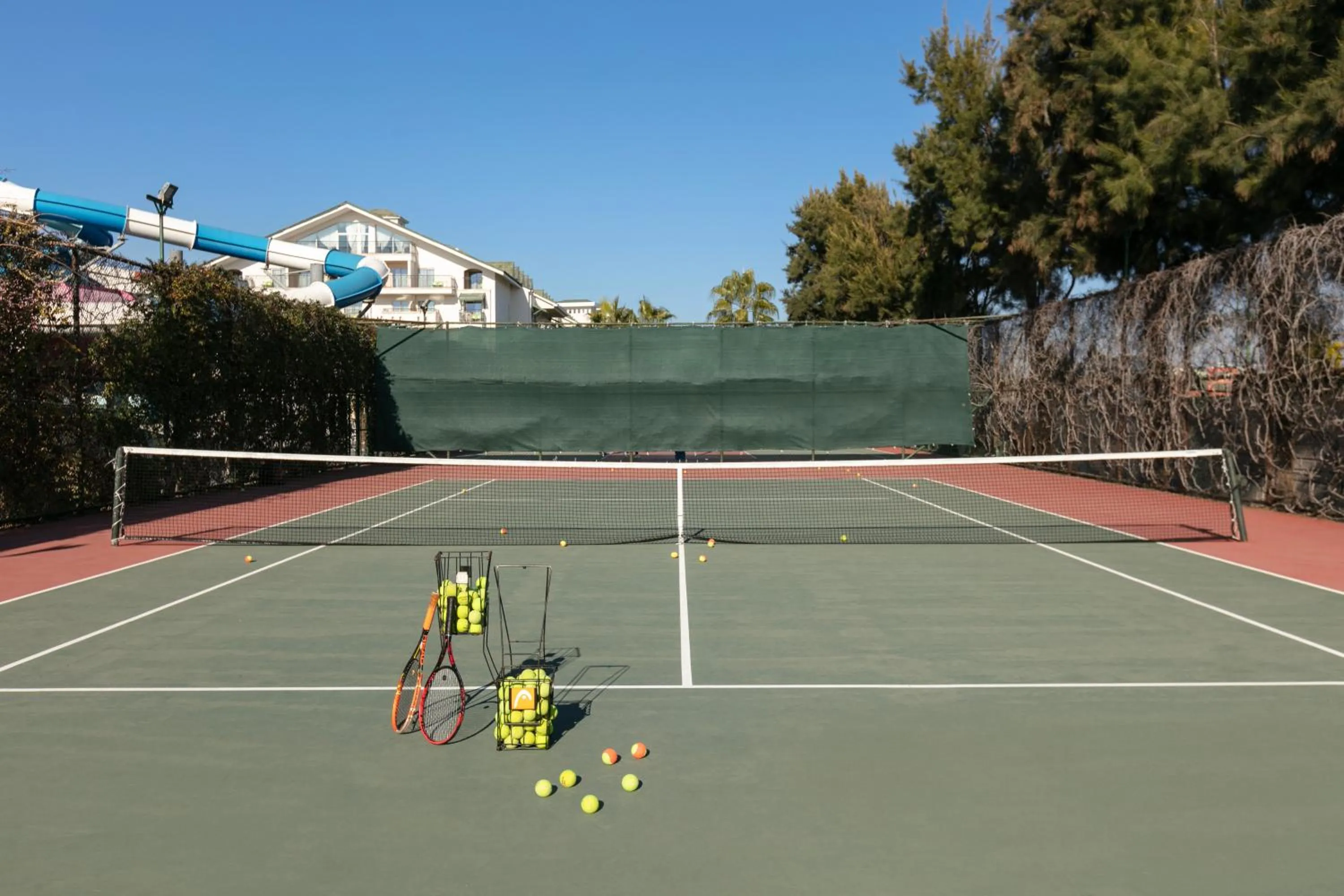 Tennis court in Dobedan Exclusive Hotel & Spa ''Ex Brand Alva Donna Exclusive Hotel & Spa''