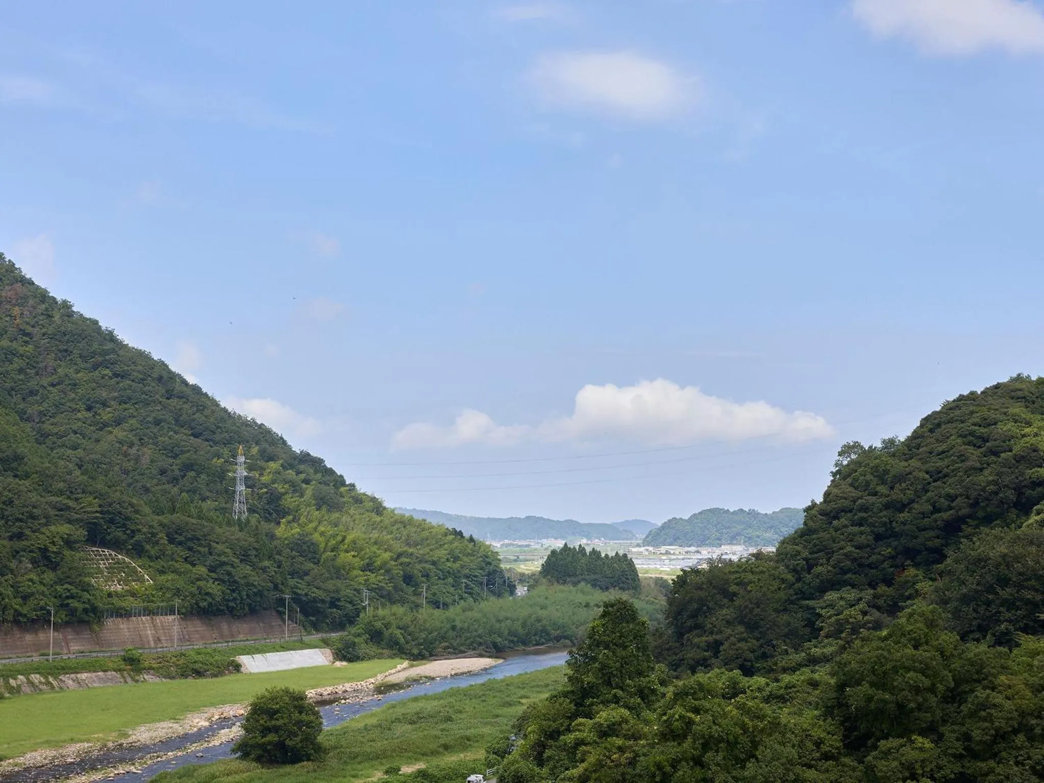 View (from property/room) in Misasa Royal Hotel