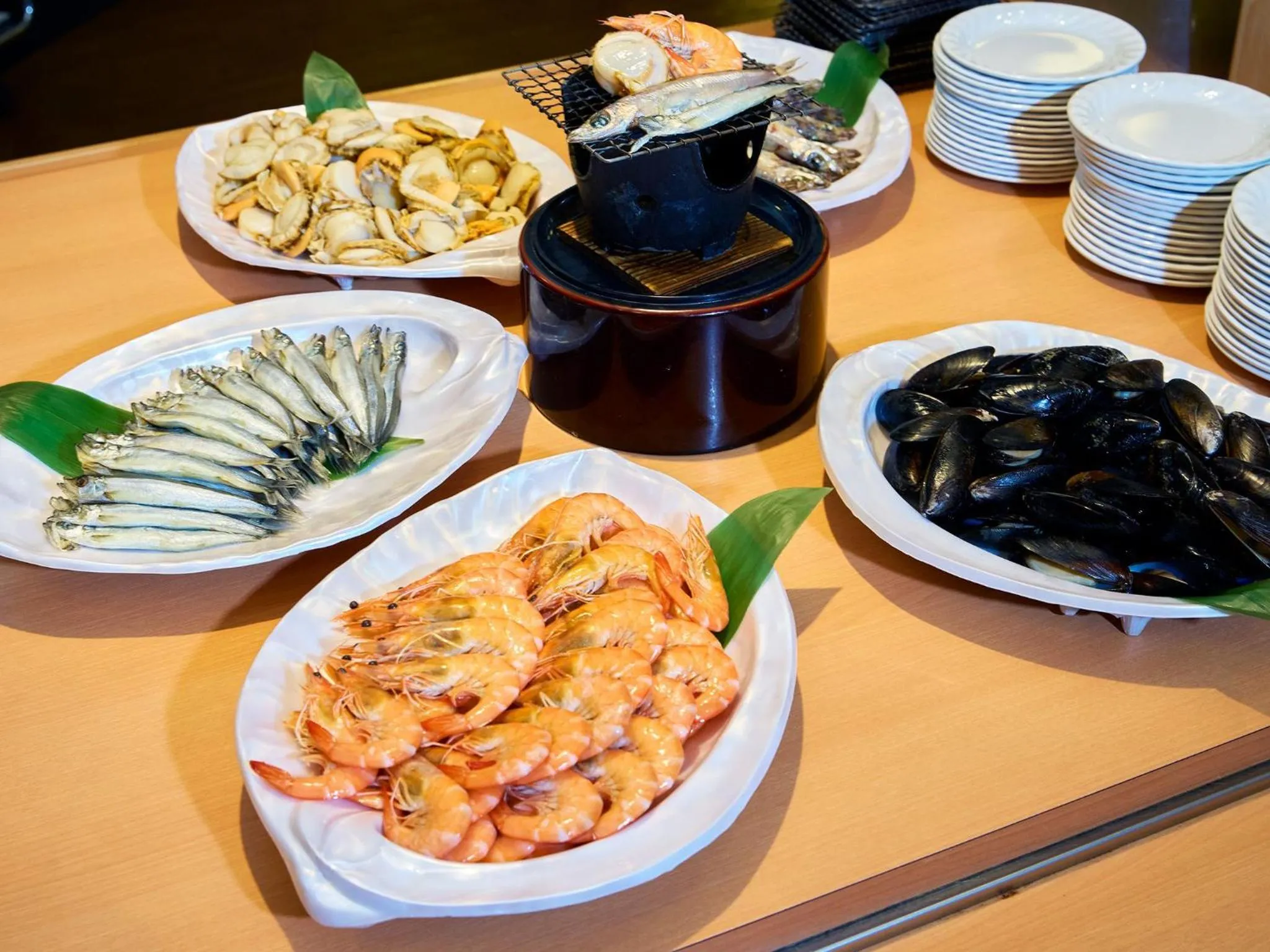 Food in Misasa Royal Hotel