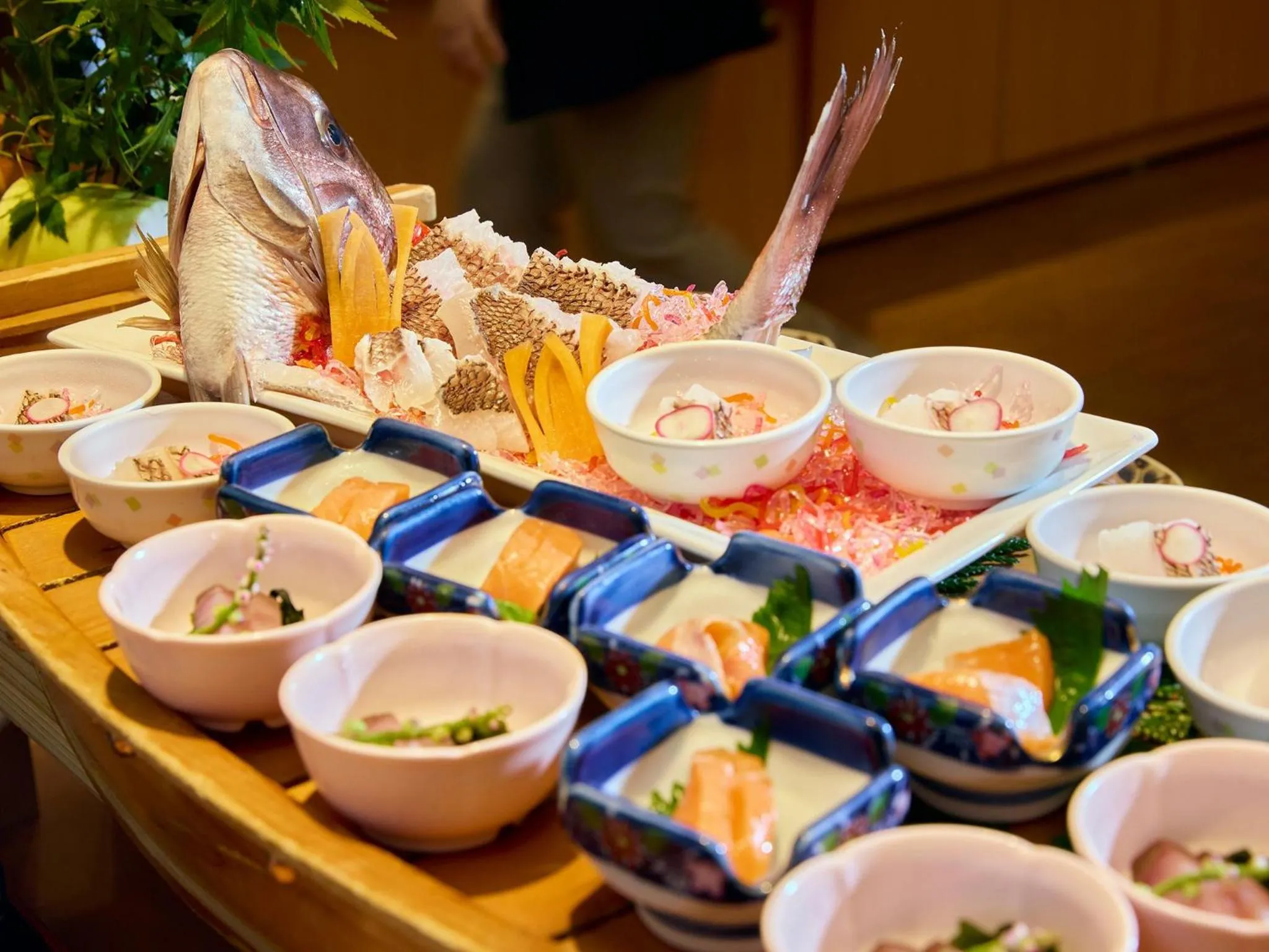 Food in Misasa Royal Hotel