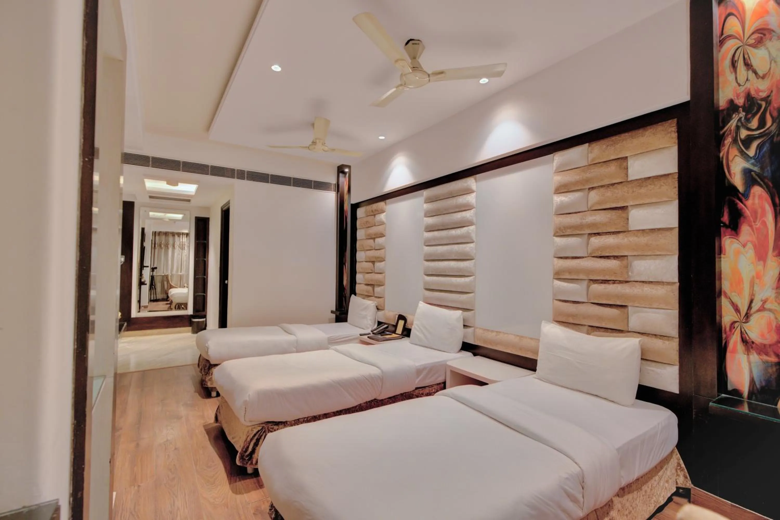 Bedroom in THE SINGH EMPIRE,New Delhi City Centre