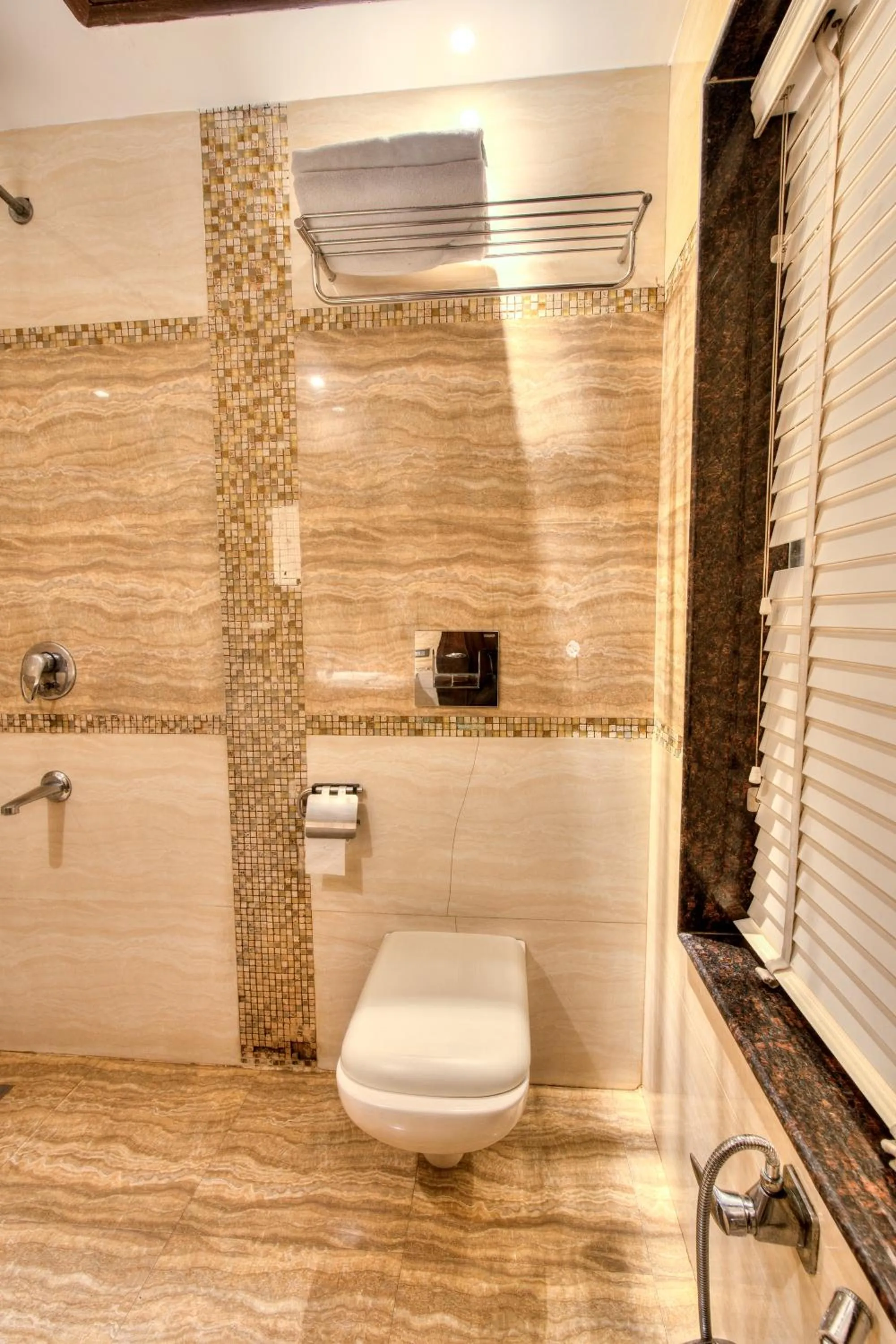 Bathroom in THE SINGH EMPIRE,New Delhi City Centre