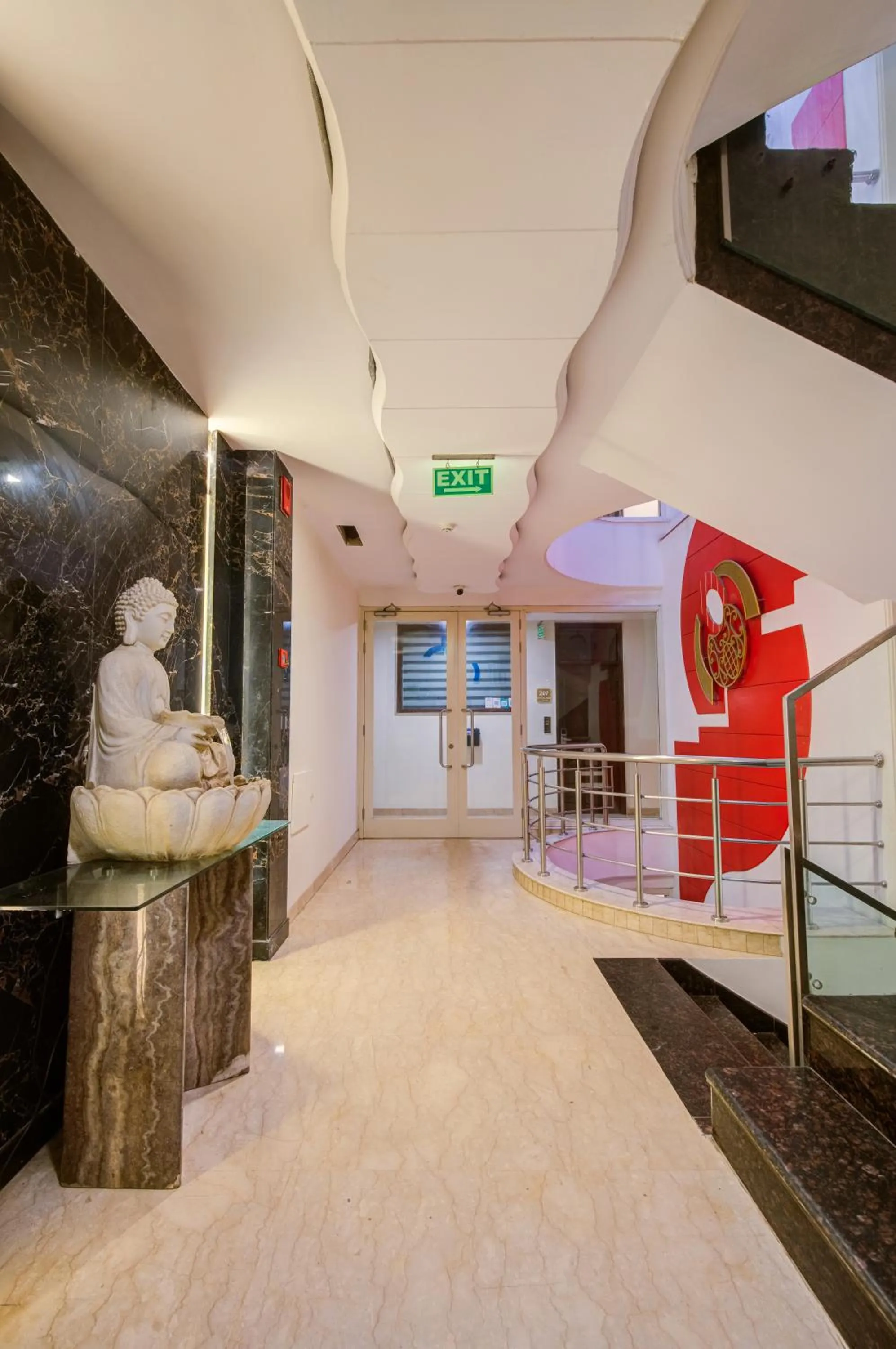 Lobby or reception in THE SINGH EMPIRE,New Delhi City Centre