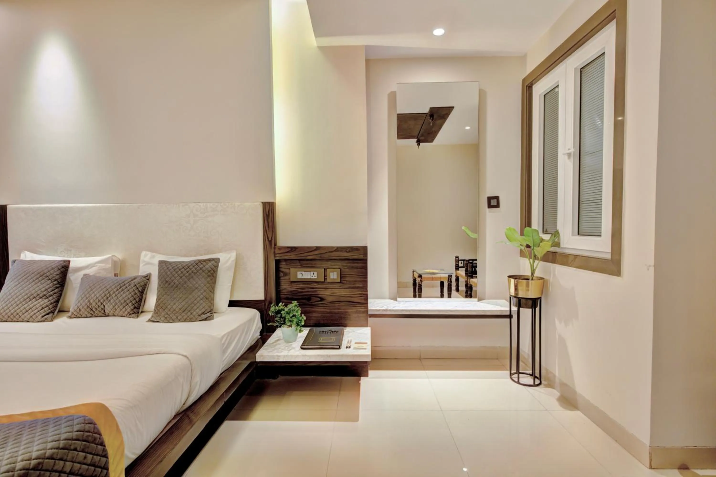 Bedroom in THE SINGH EMPIRE,New Delhi City Centre