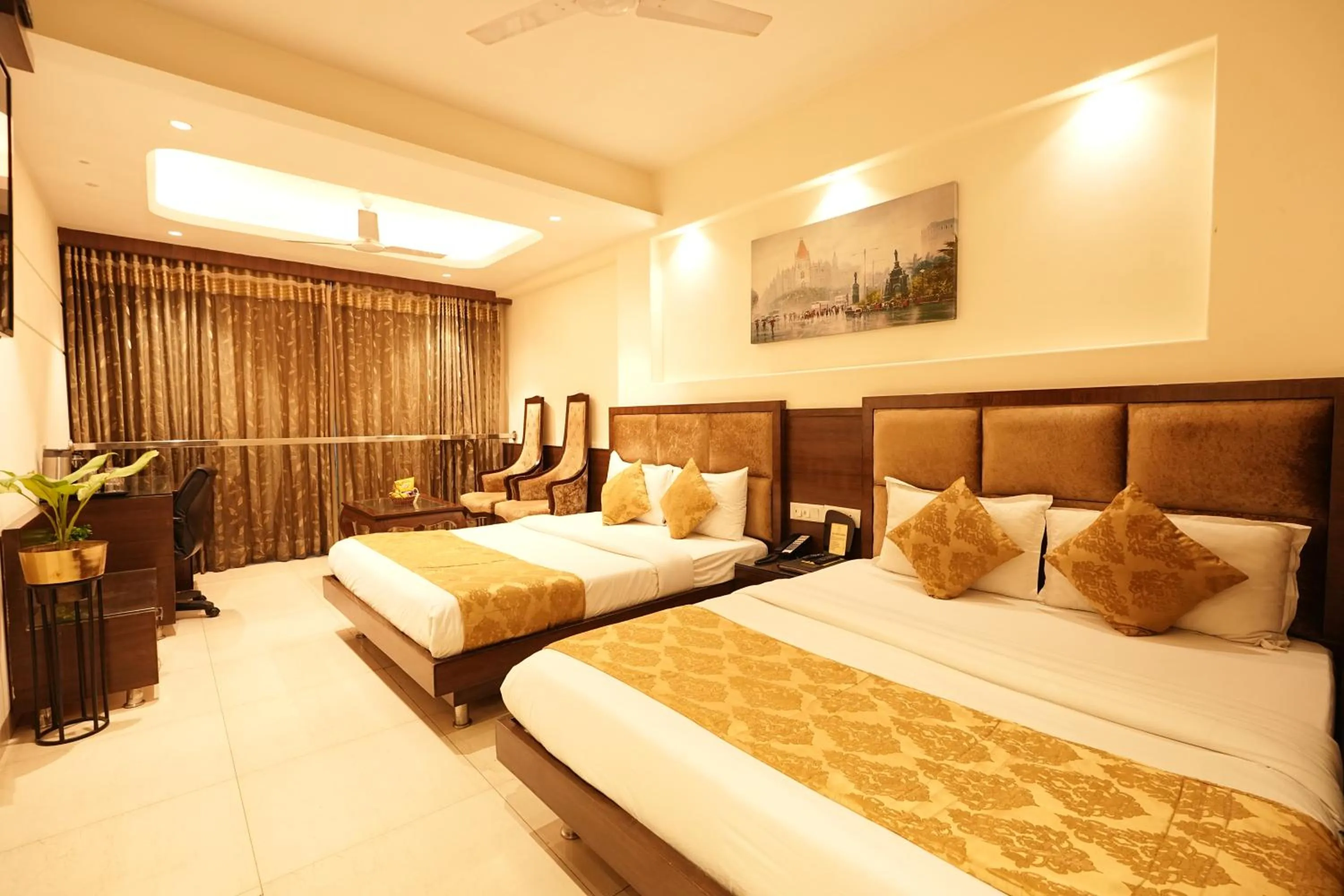 Bedroom in THE SINGH EMPIRE,New Delhi City Centre