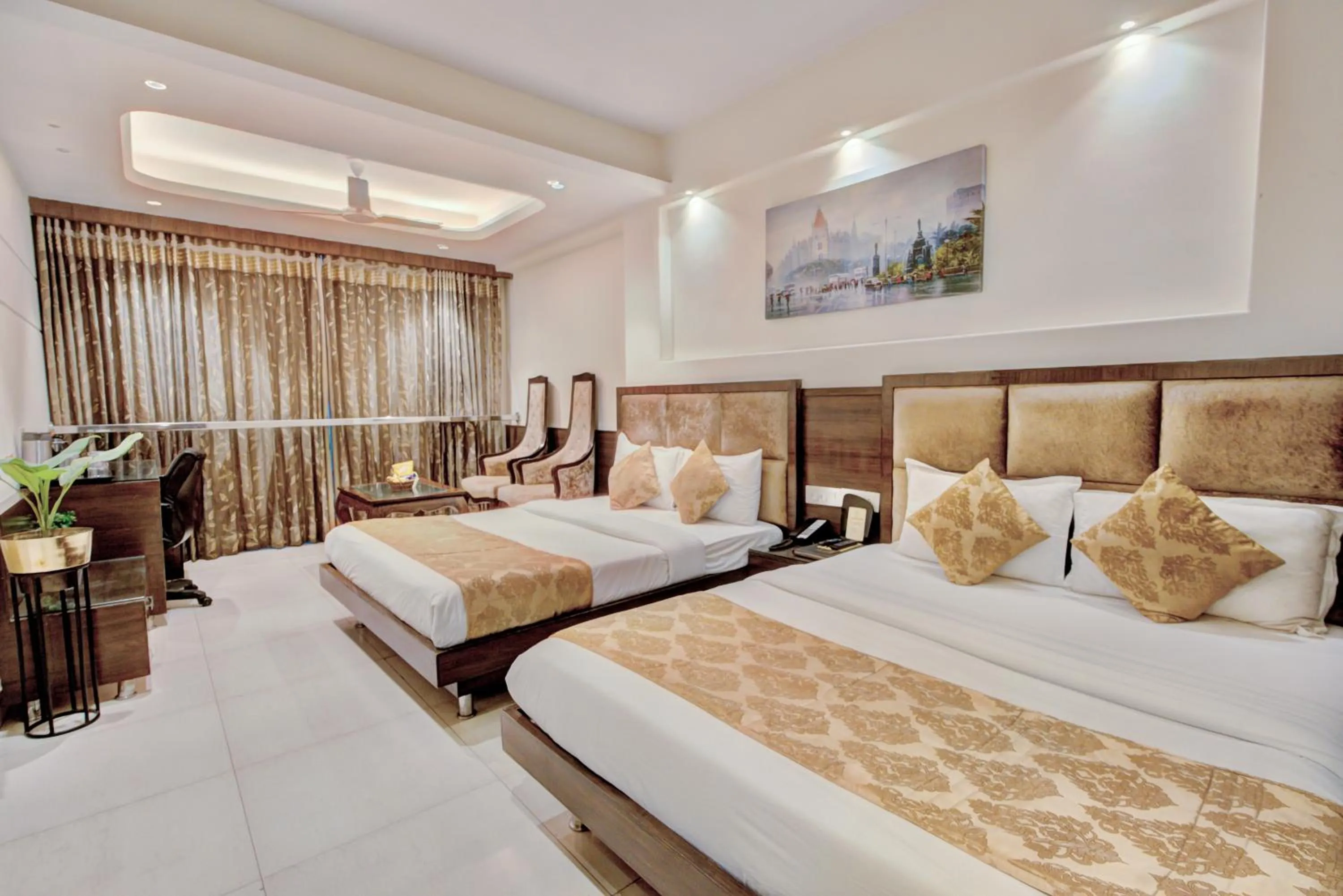 Bedroom in THE SINGH EMPIRE,New Delhi City Centre