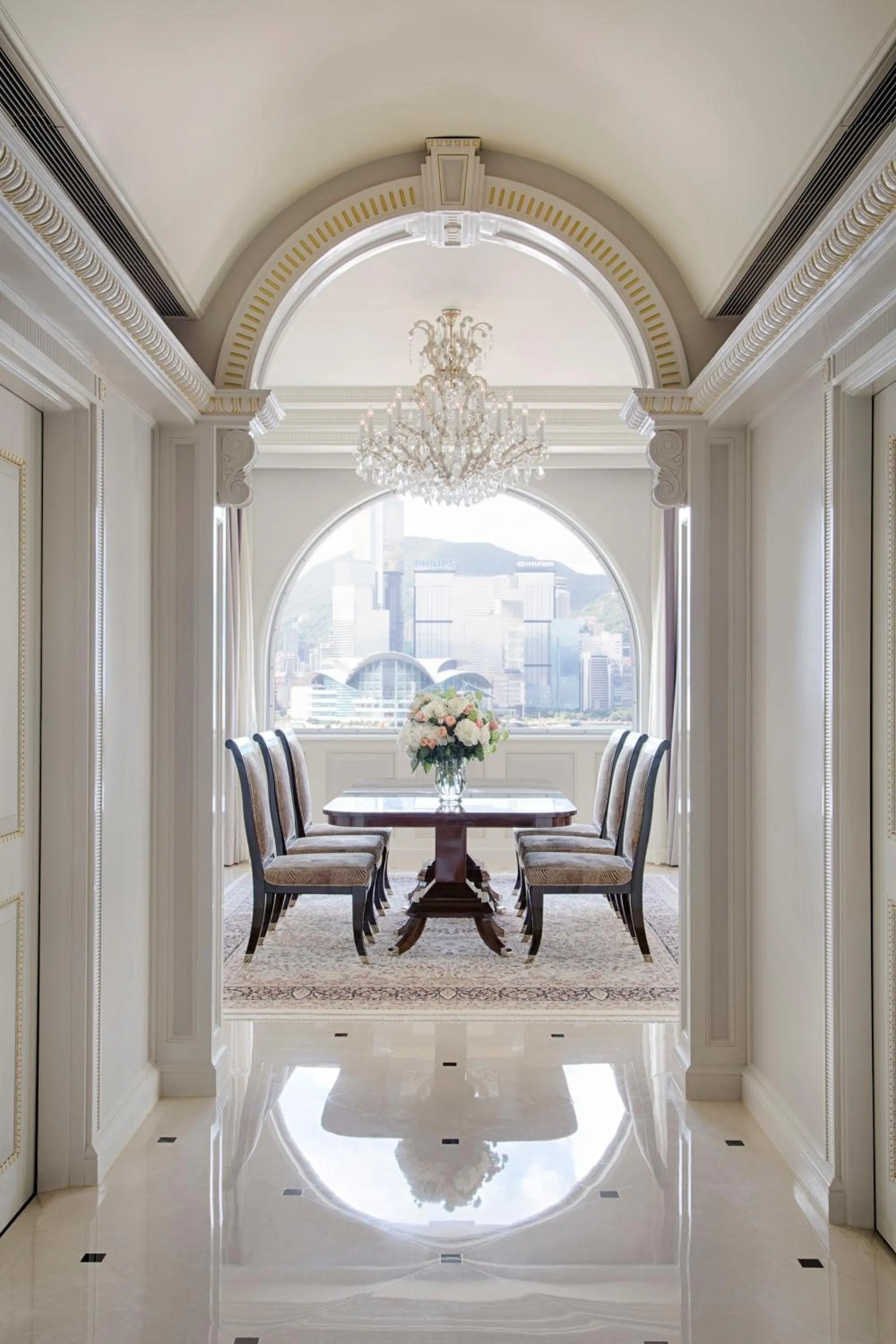 Living room in The Peninsula Hong Kong
