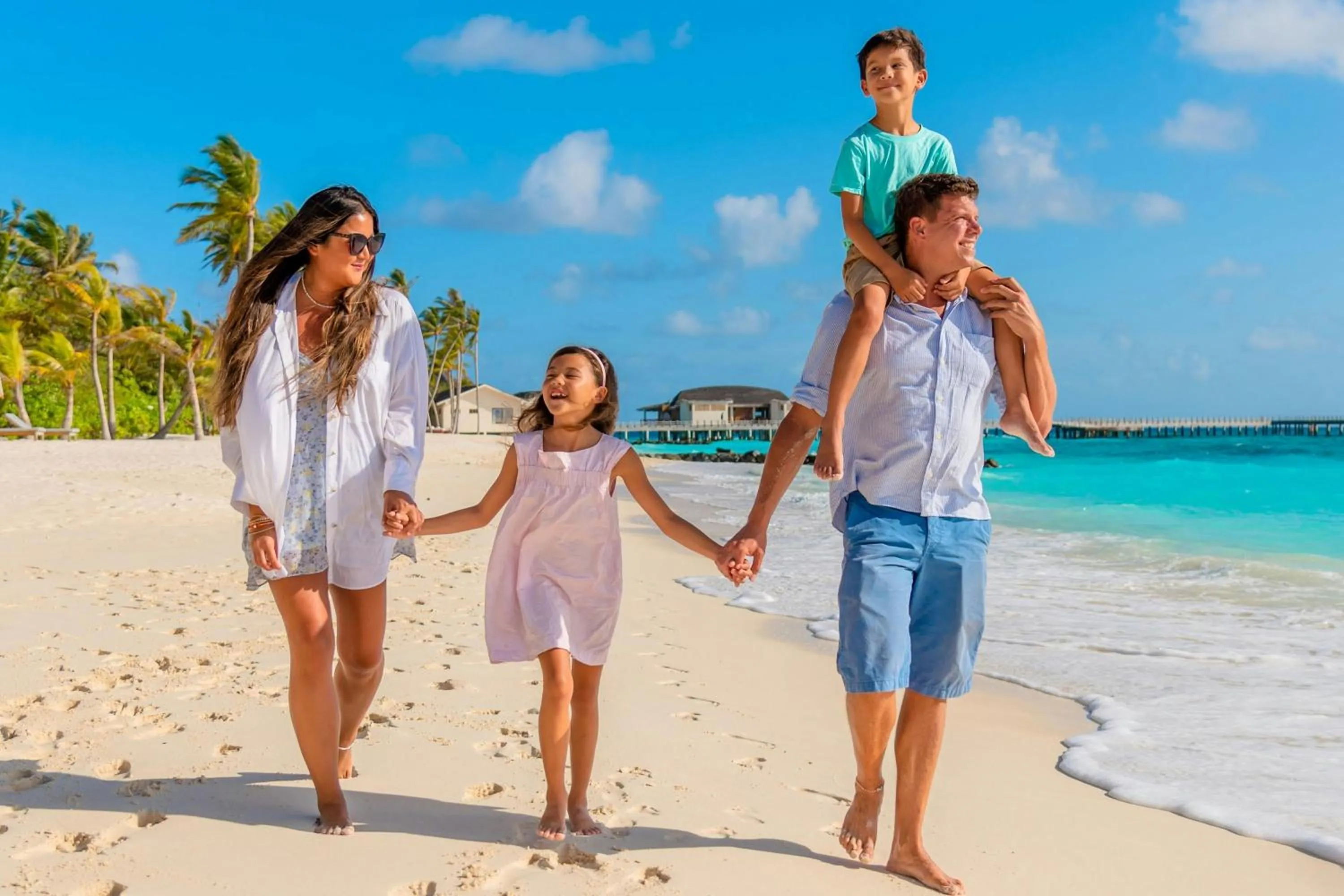 Beach in JW Marriott Maldives Resort & Spa