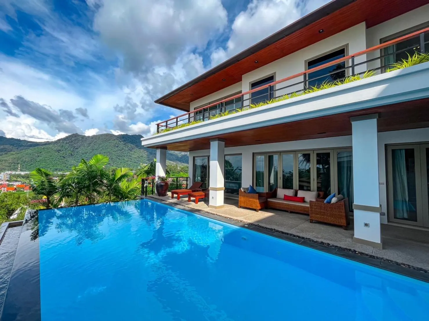 Mountain view in Villa Tantawan Resort - Private Pool Villas