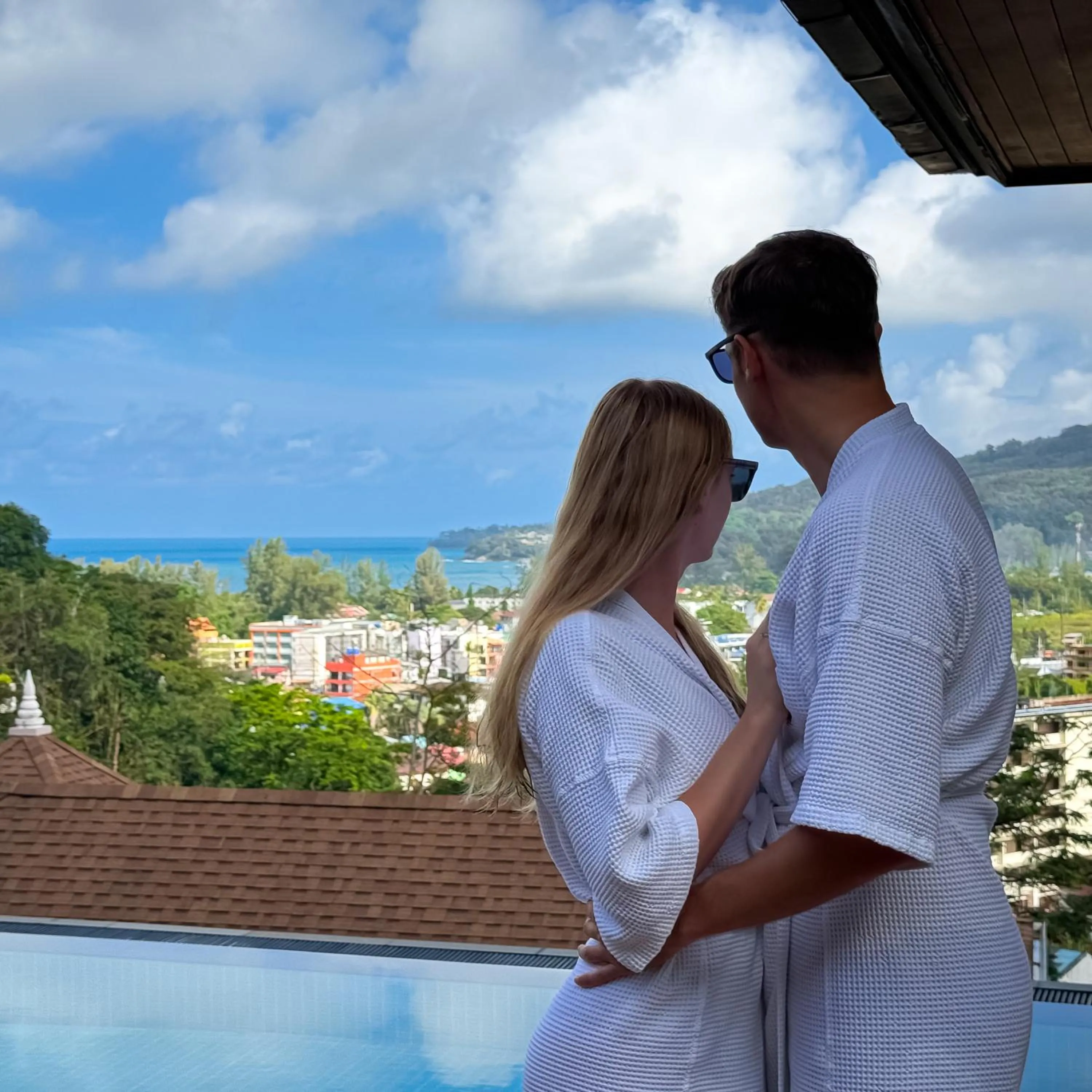 Sea view in Villa Tantawan Resort - Private Pool Villas