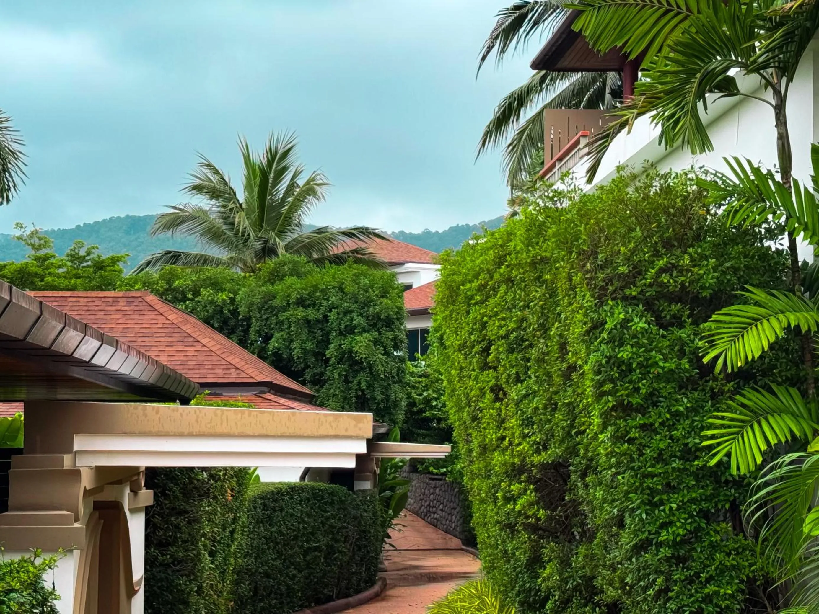 Garden view in Villa Tantawan Resort - Private Pool Villas