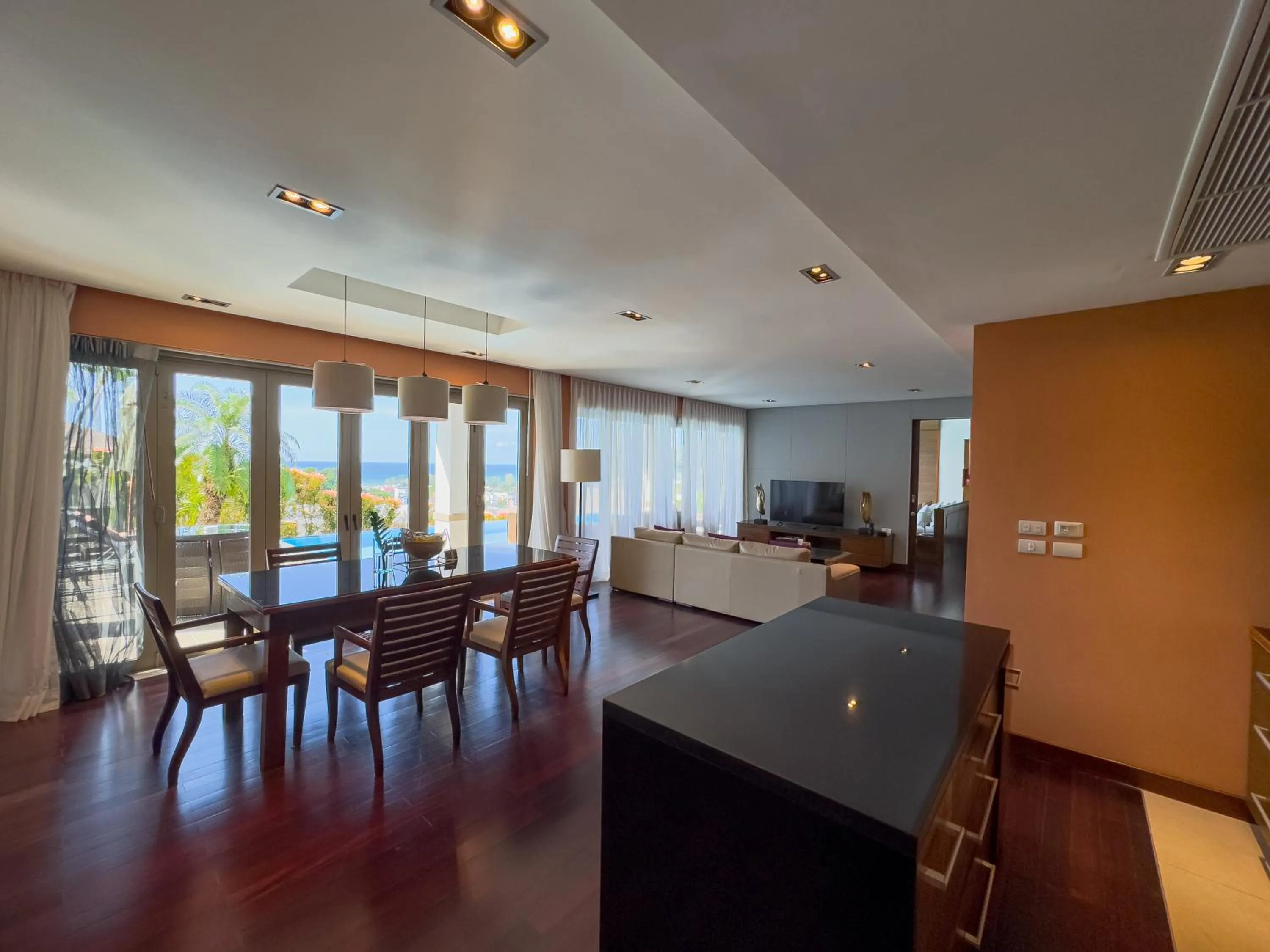 Kitchen or kitchenette in Villa Tantawan Resort - Private Pool Villas