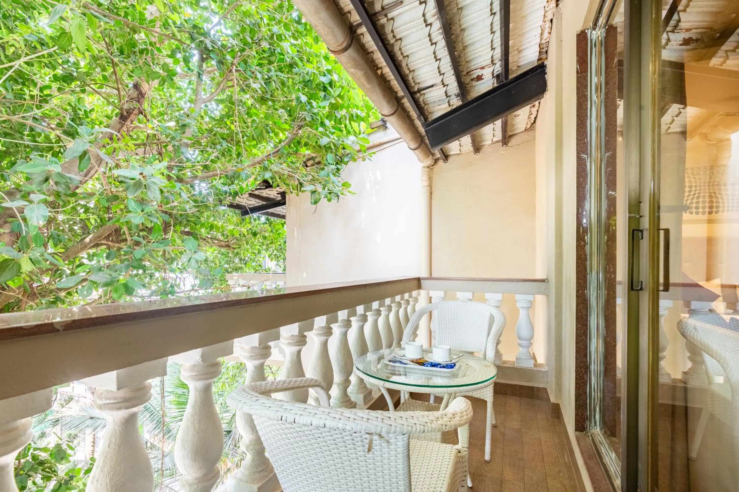 Balcony/Terrace in CALUX Joia Do Mar Resort - Calangute