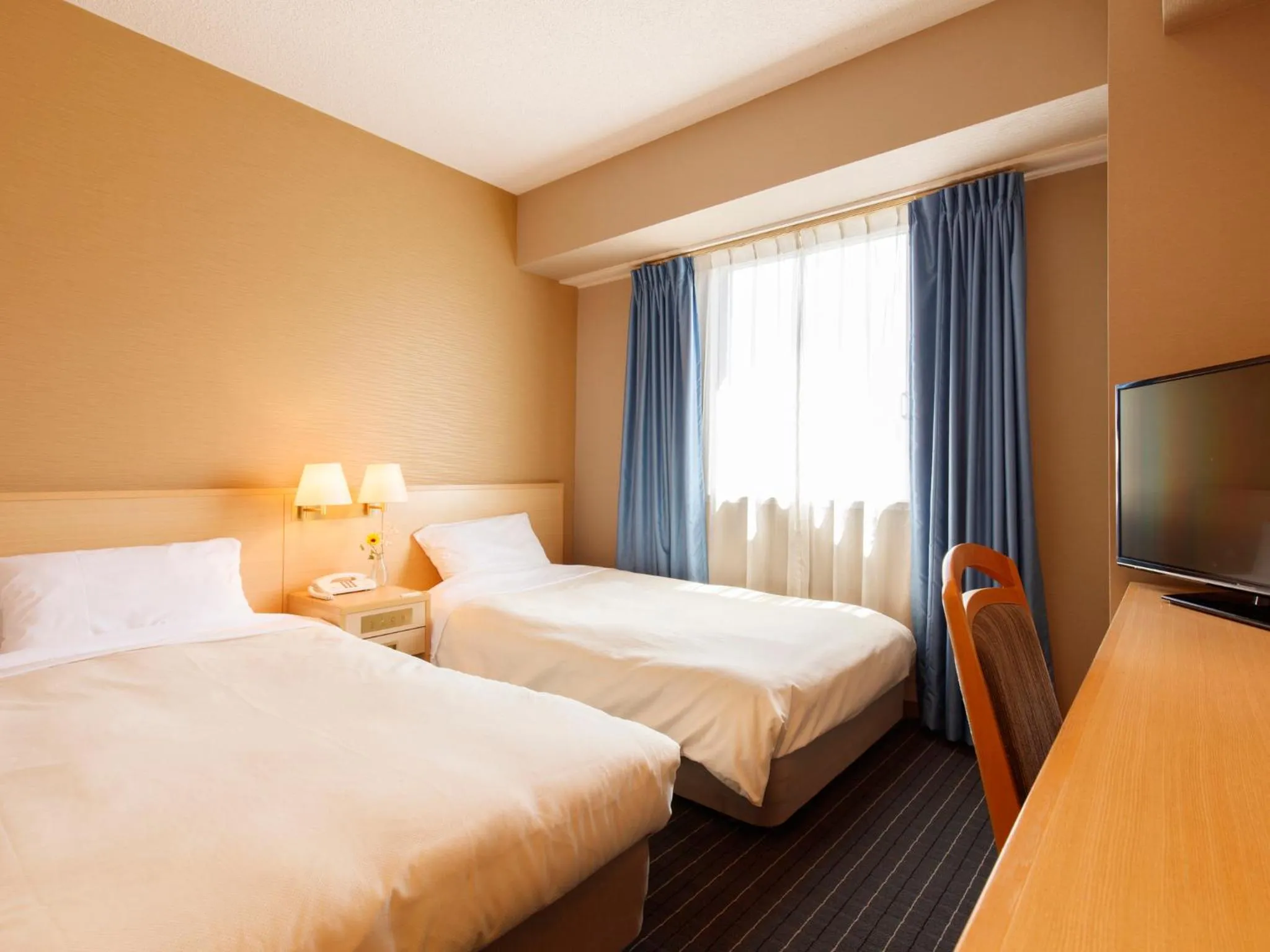 Day, Bed in Hotel Pearl City Akita Kanto-Odori
