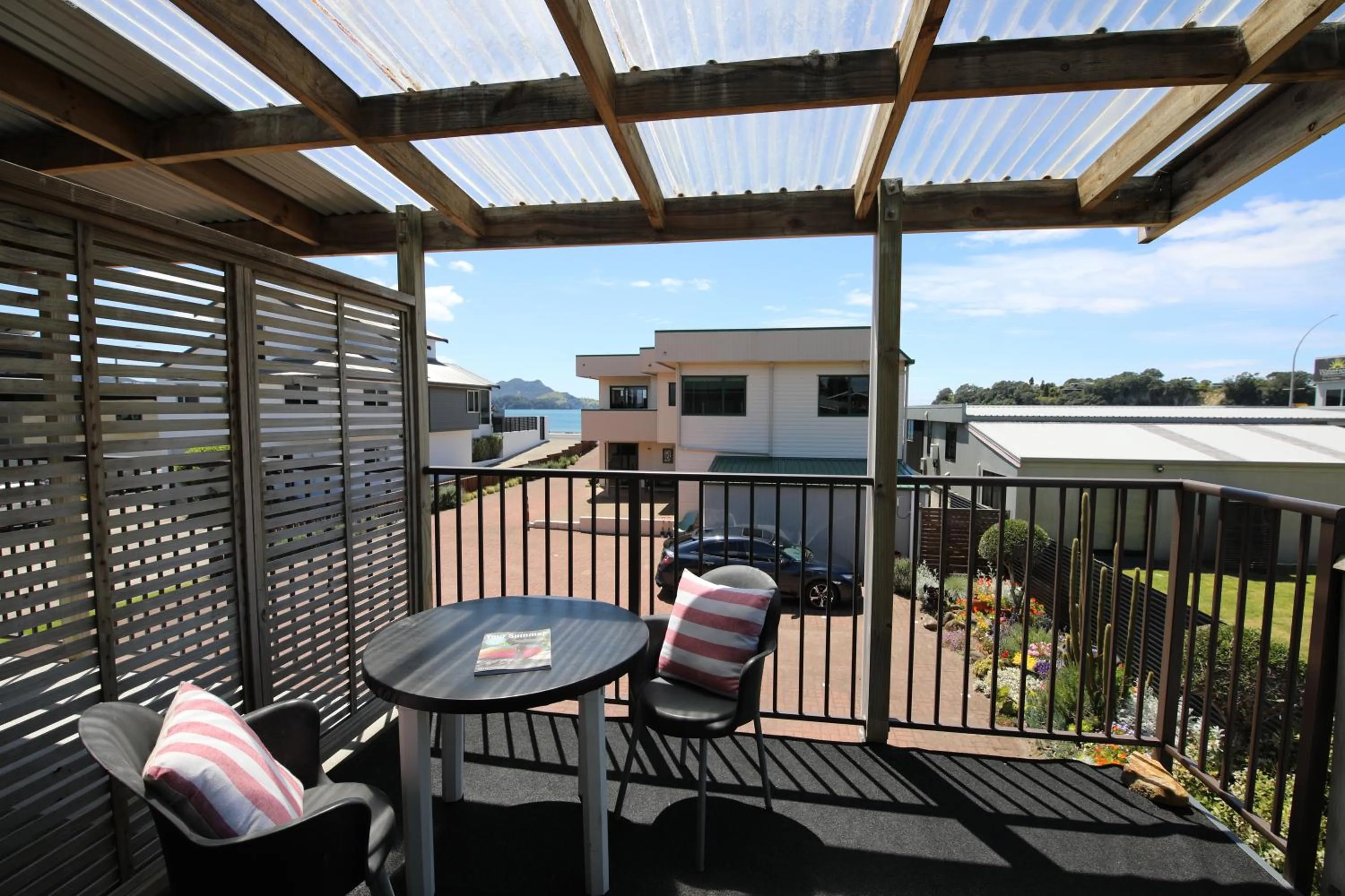 Patio in Blue Marlin Apartments
