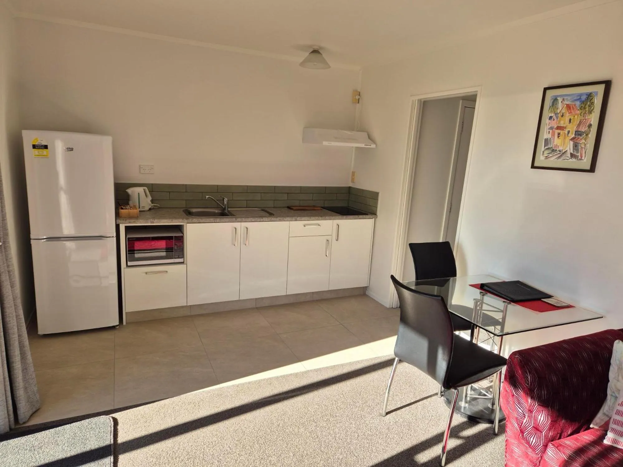 kitchen in Blue Marlin Apartments