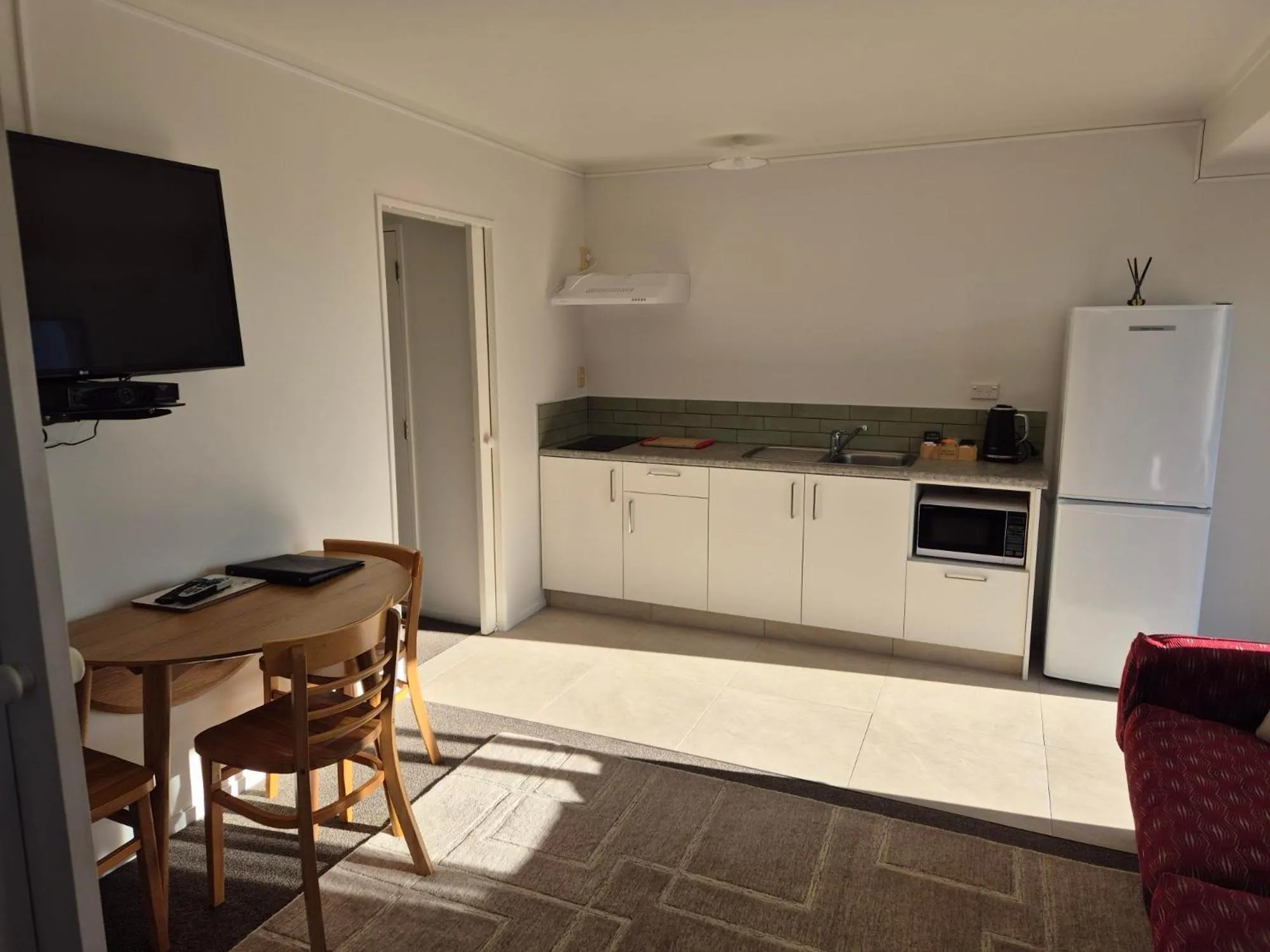 kitchen in Blue Marlin Apartments