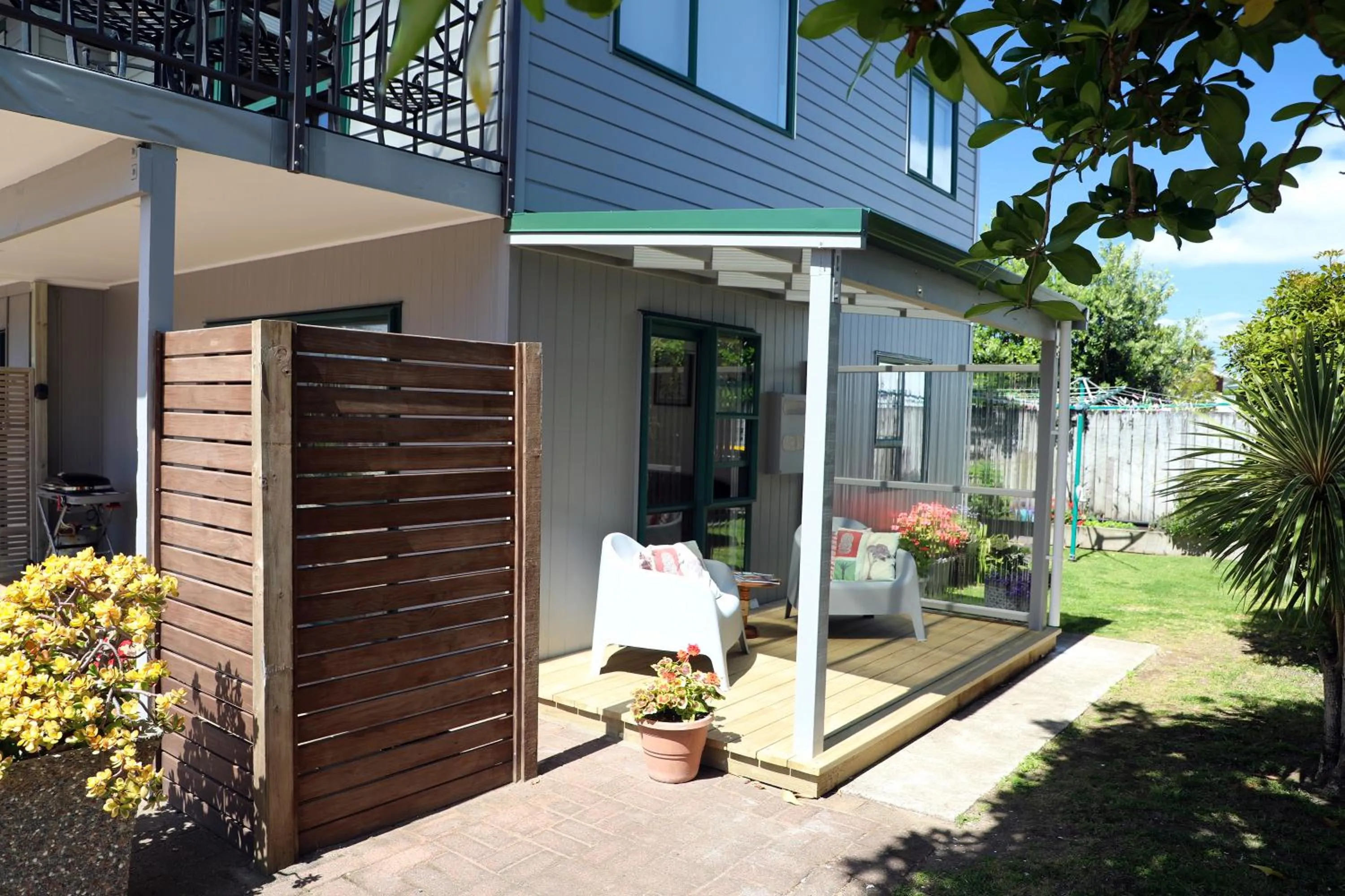 Patio in Blue Marlin Apartments