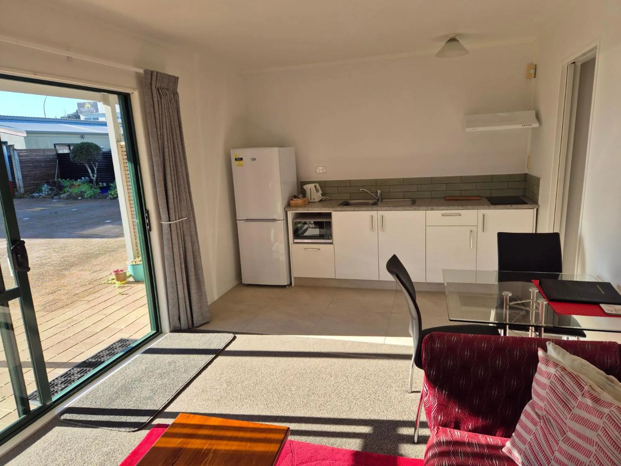 kitchen in Blue Marlin Apartments
