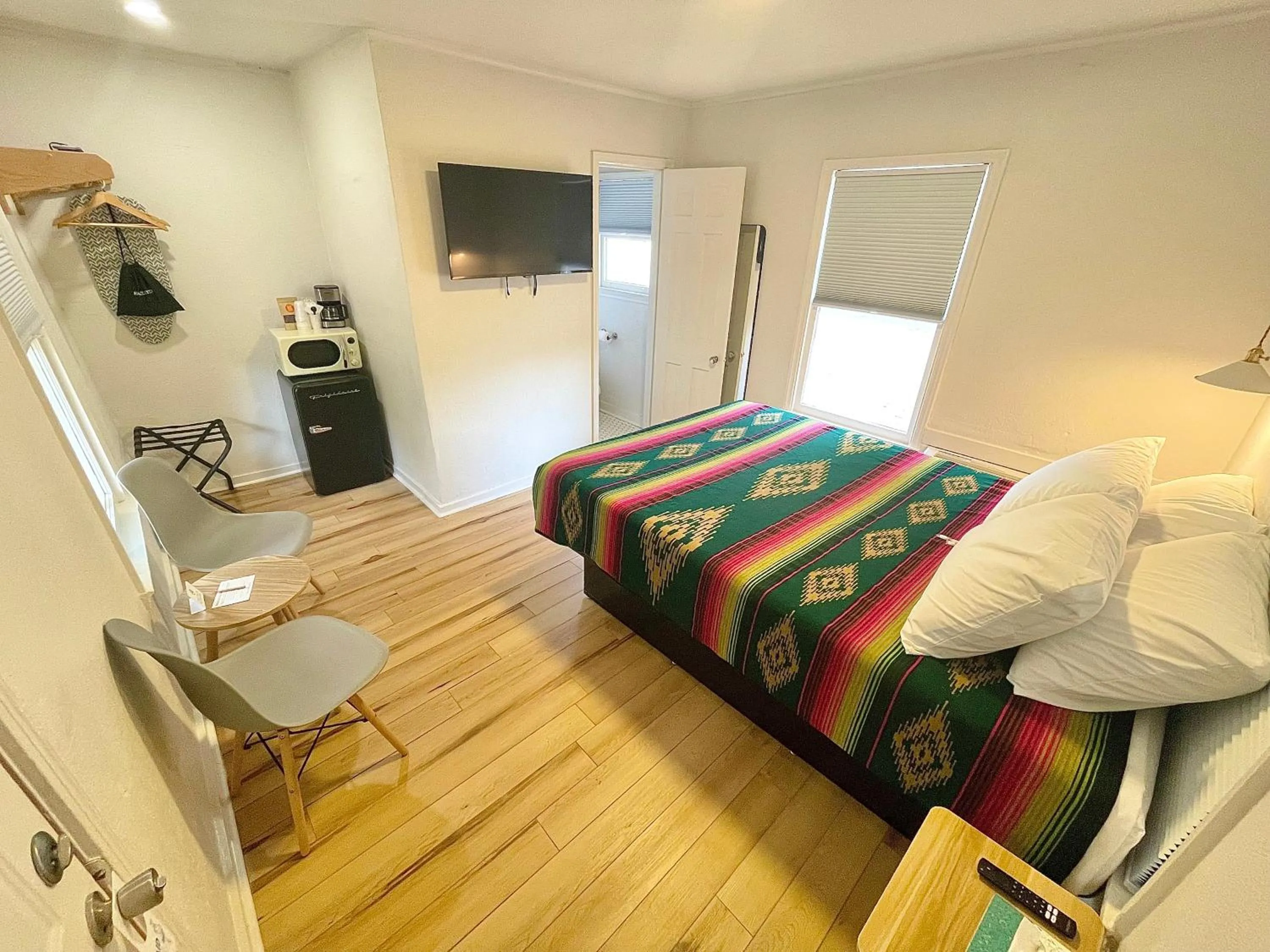 Bed in Frederick Motel