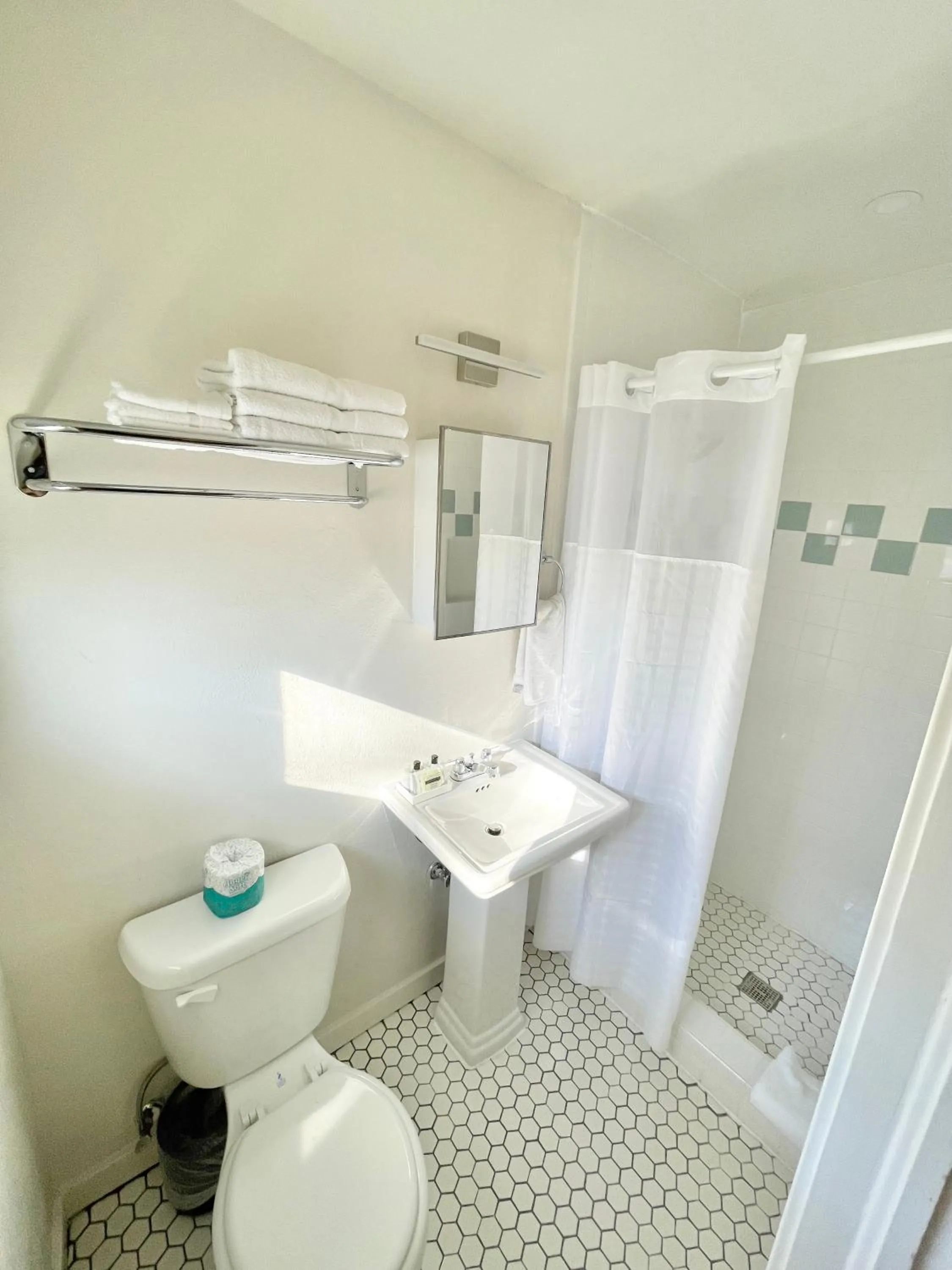 Shower in Frederick Motel