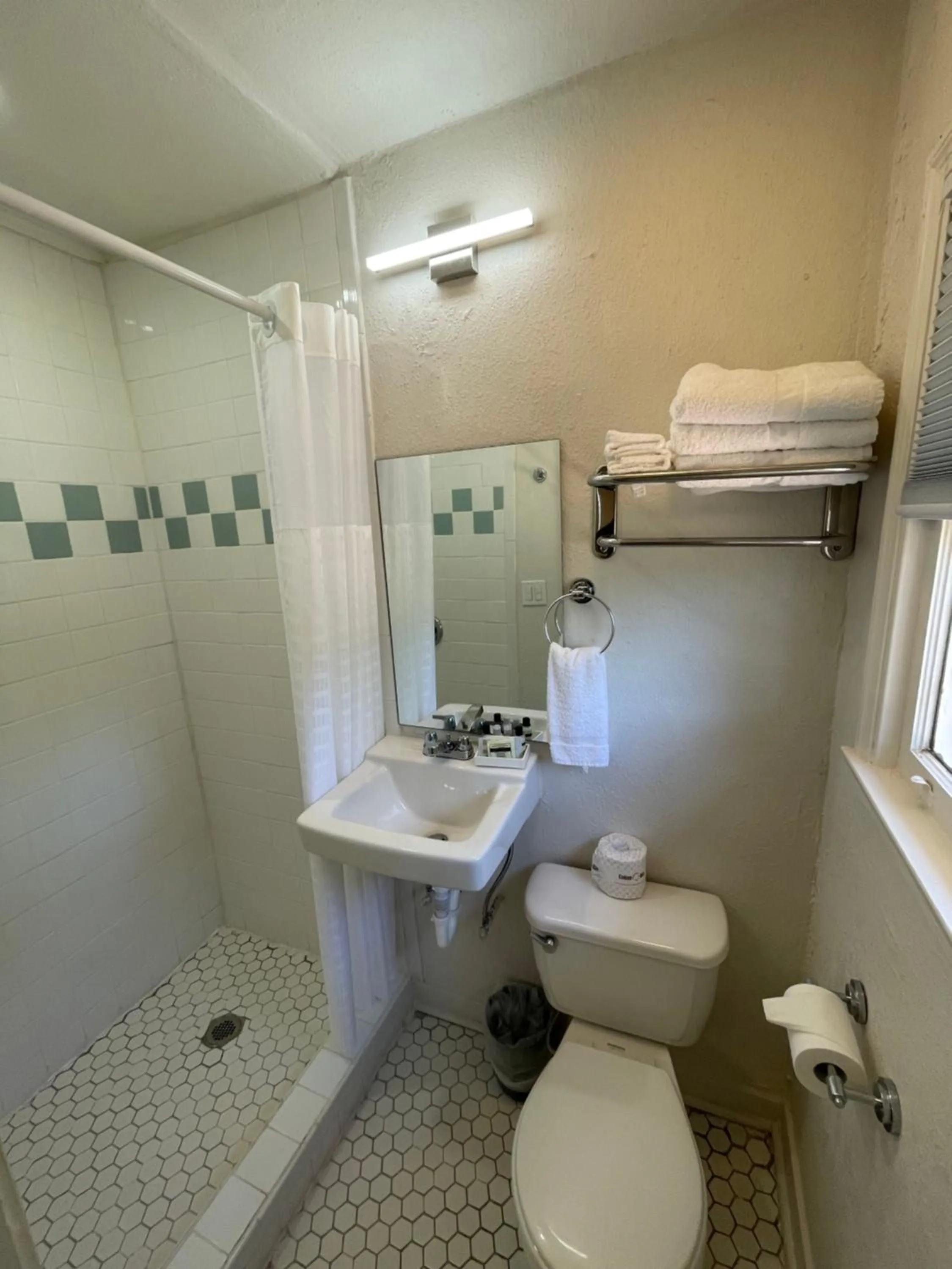 Shower in Frederick Motel