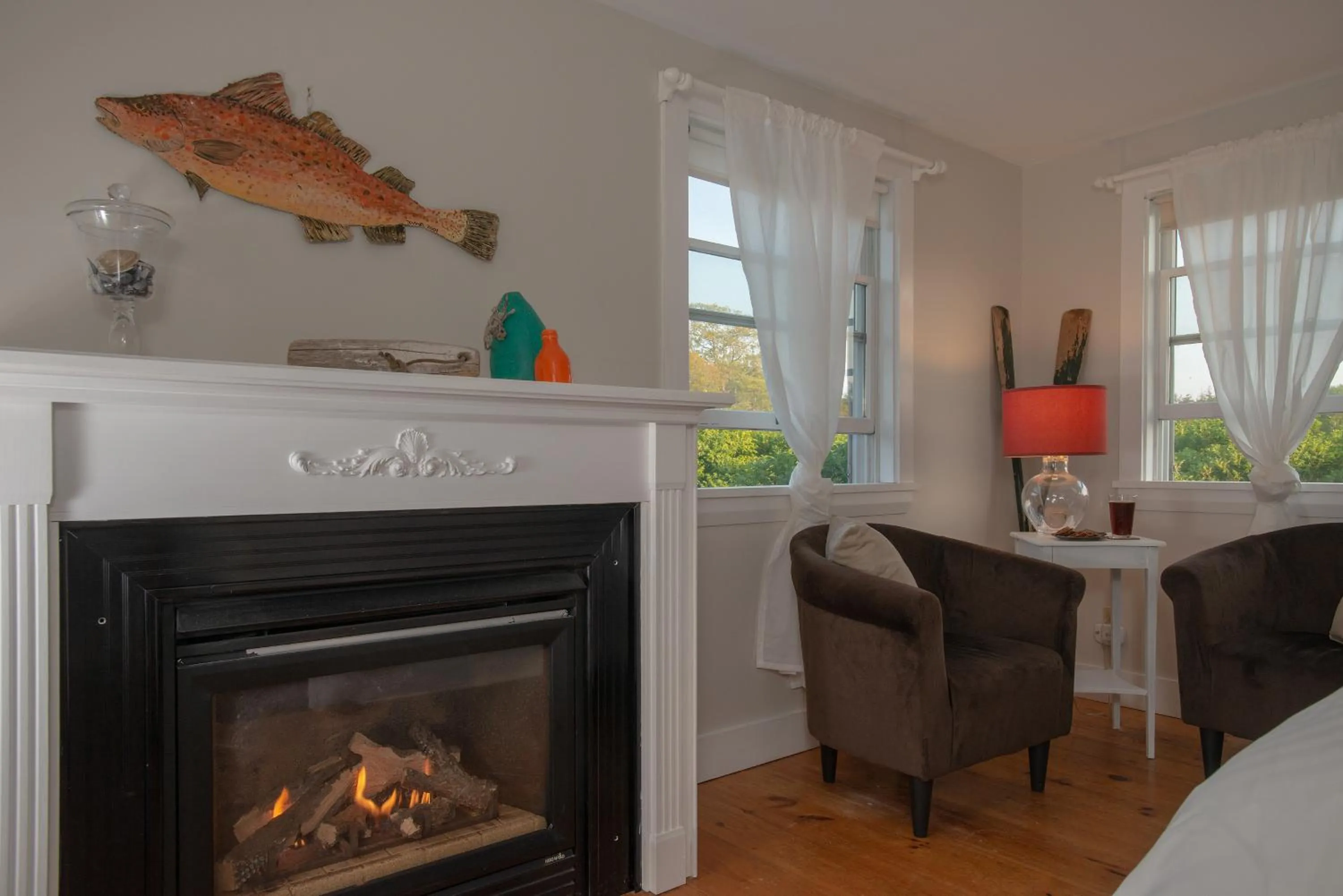 Seating area in The Bradley Inn