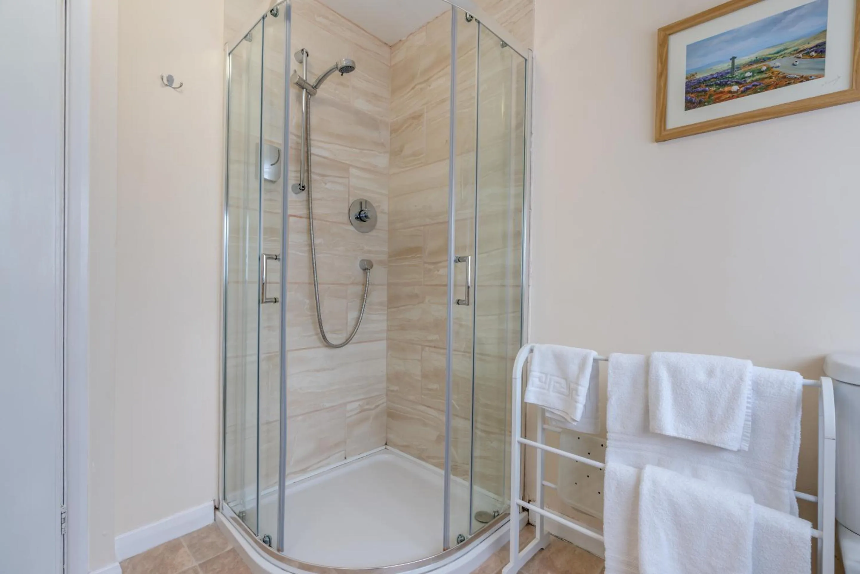 Bathroom in The Barn Guest House and Tearoom