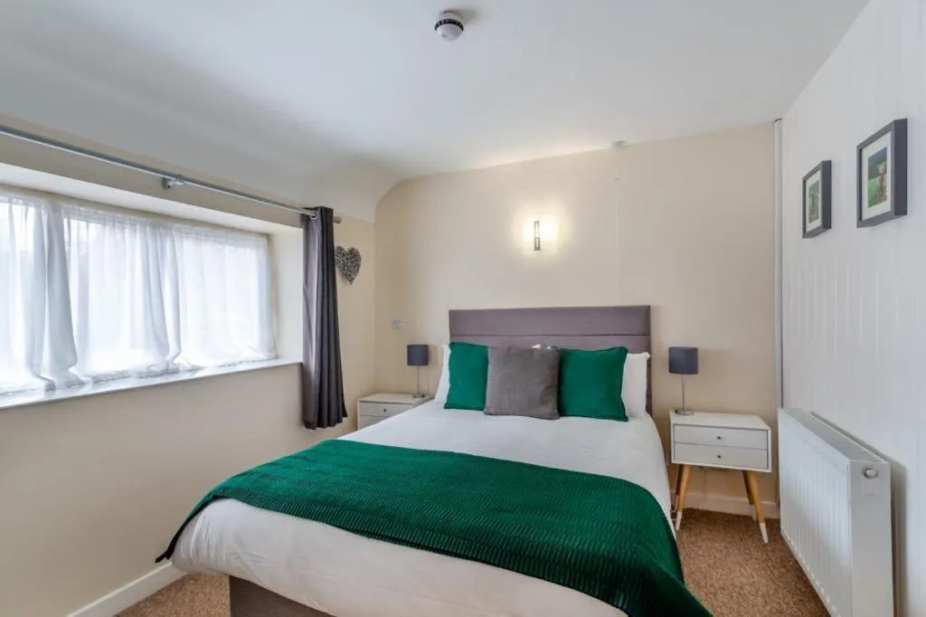 Bedroom, Bed in The Barn Guest House and Tearoom