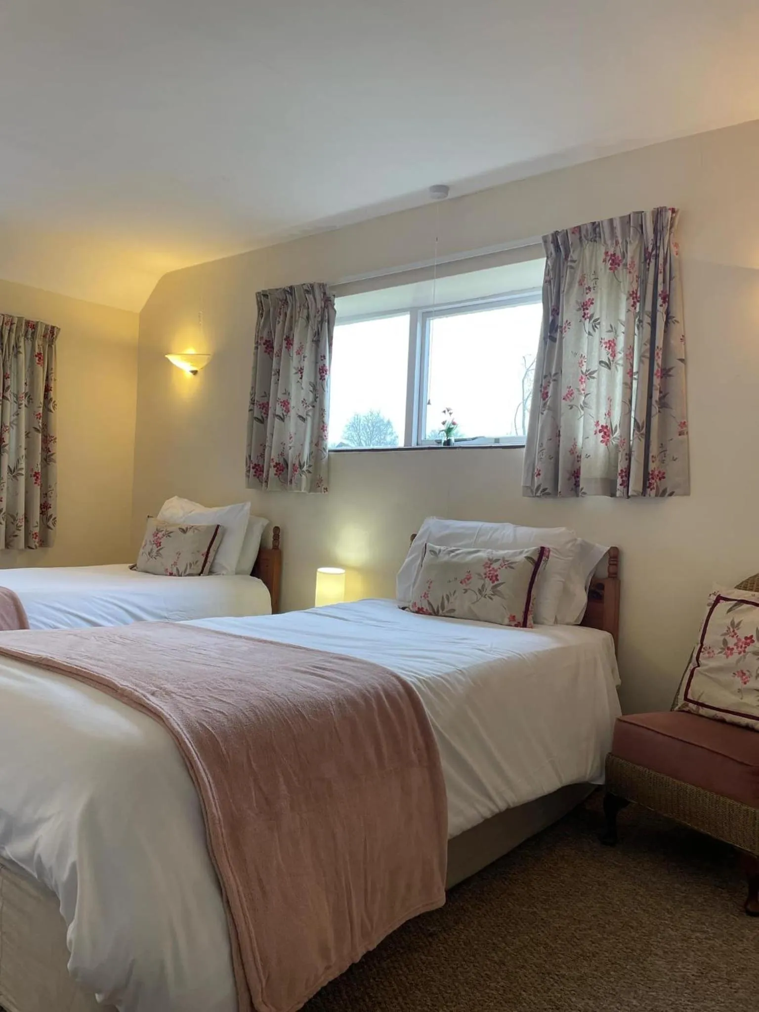 Bedroom, Bed in The Barn Guest House and Tearoom