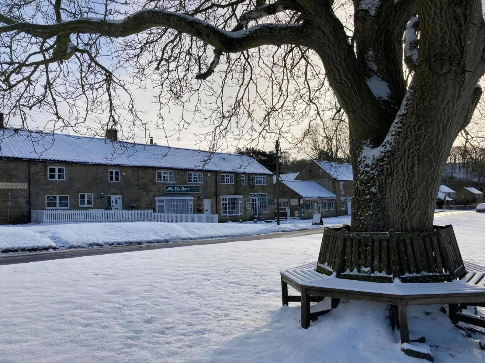 Property building in The Barn Guest House and Tearoom