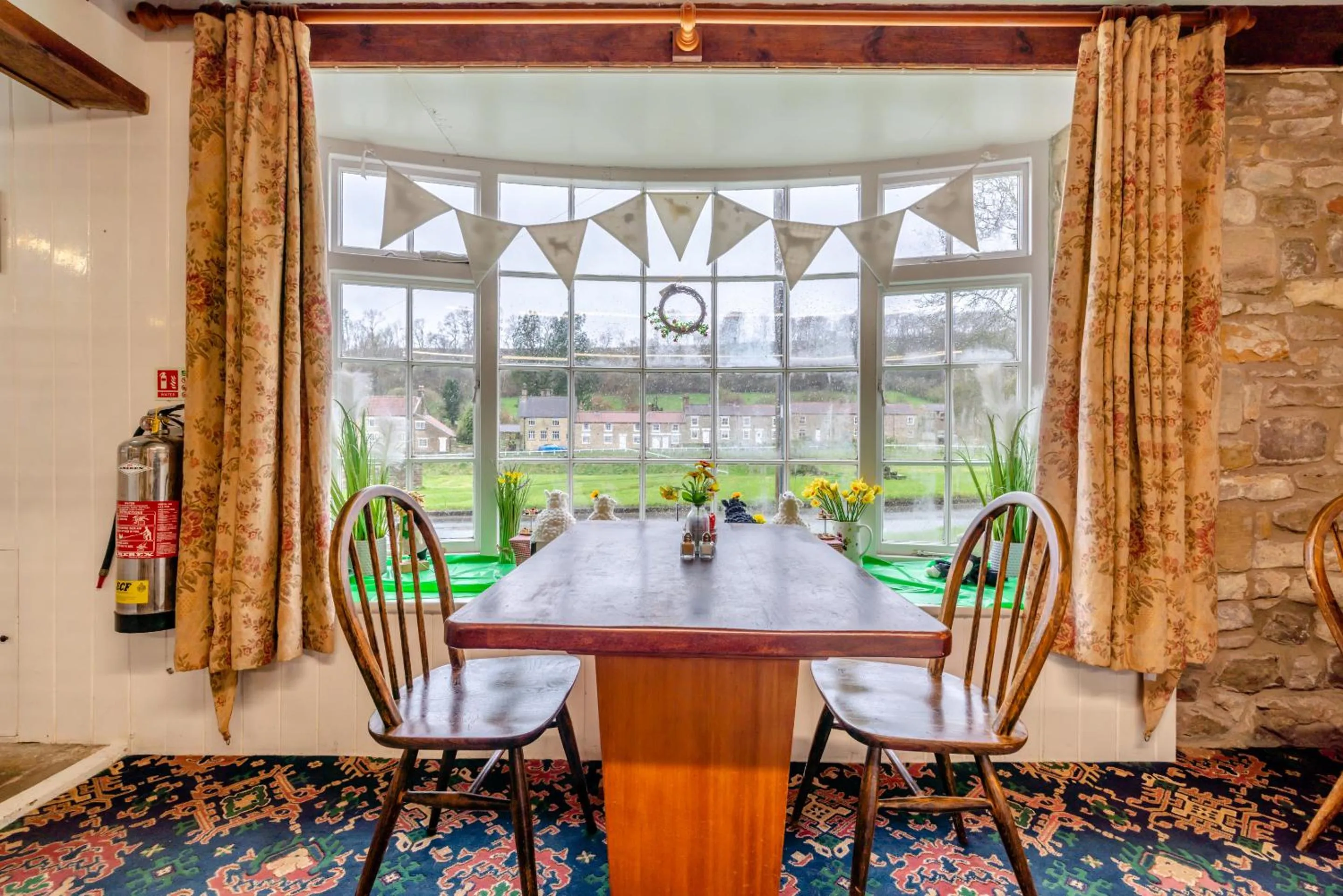 Dining area in The Barn Guest House and Tearoom