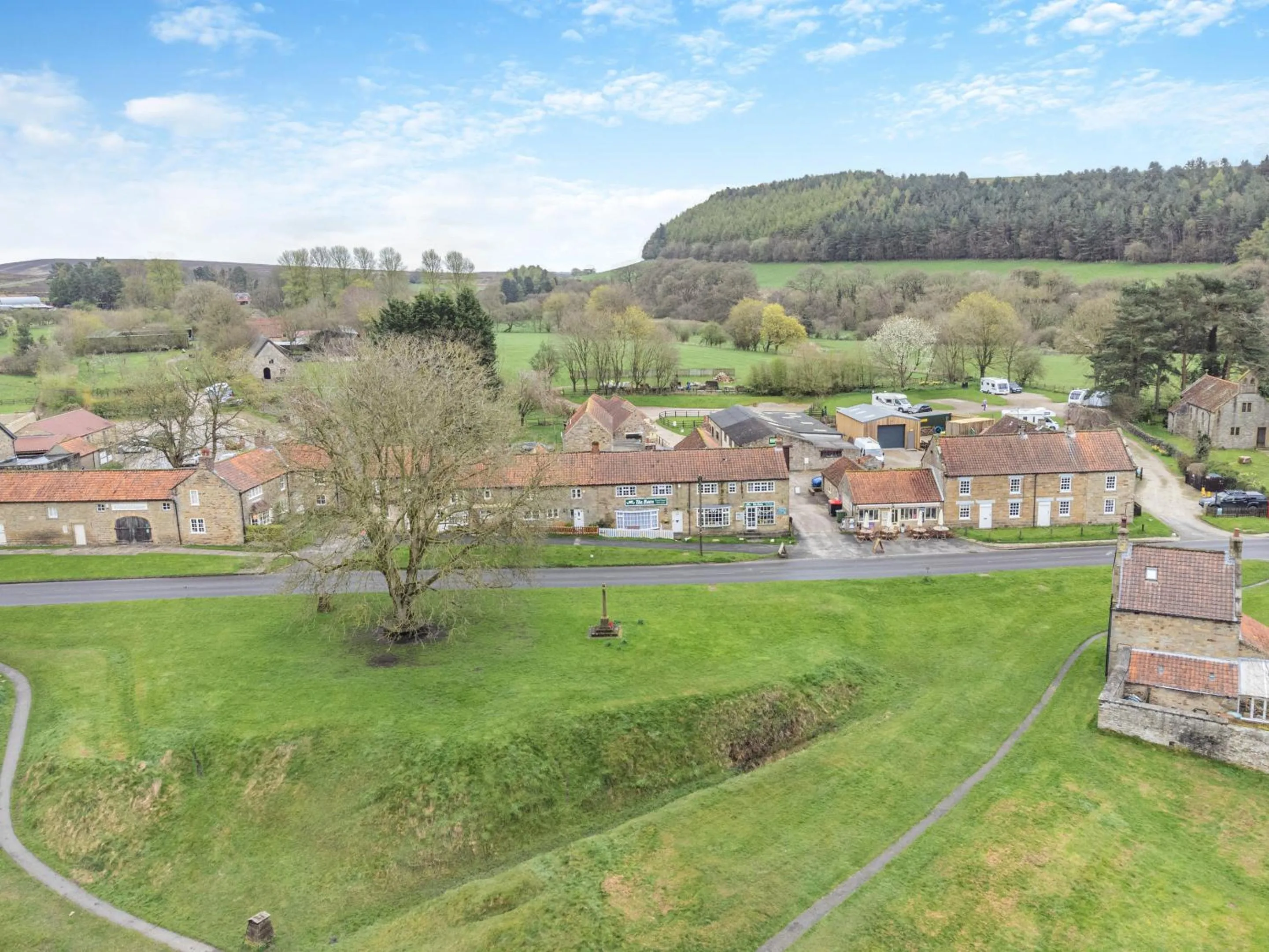 Property building in The Barn Guest House and Tearoom