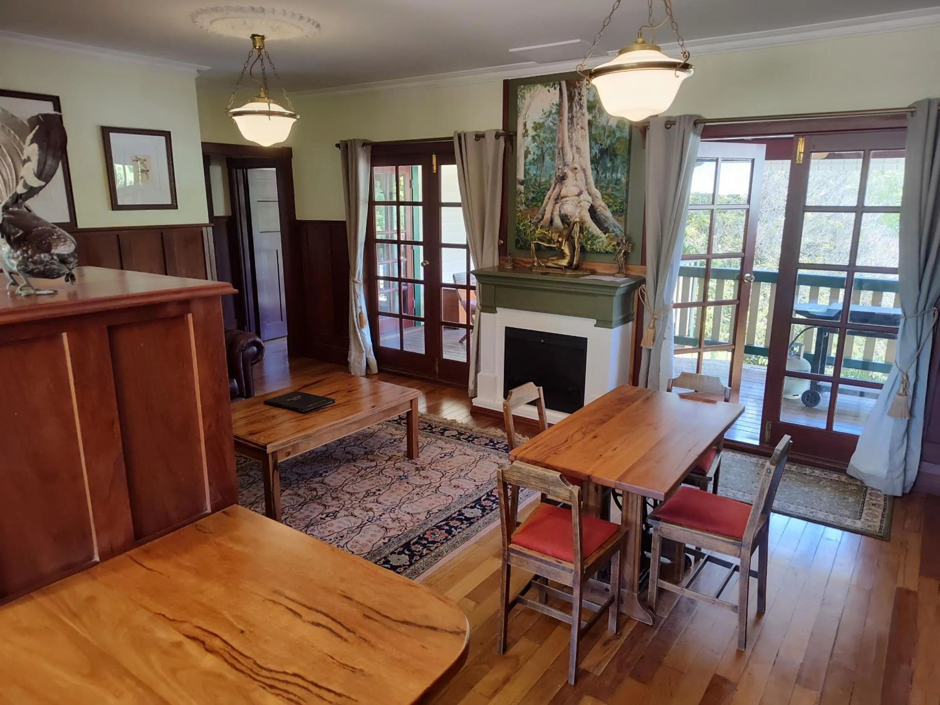 Living room in Bridgefield Guest House