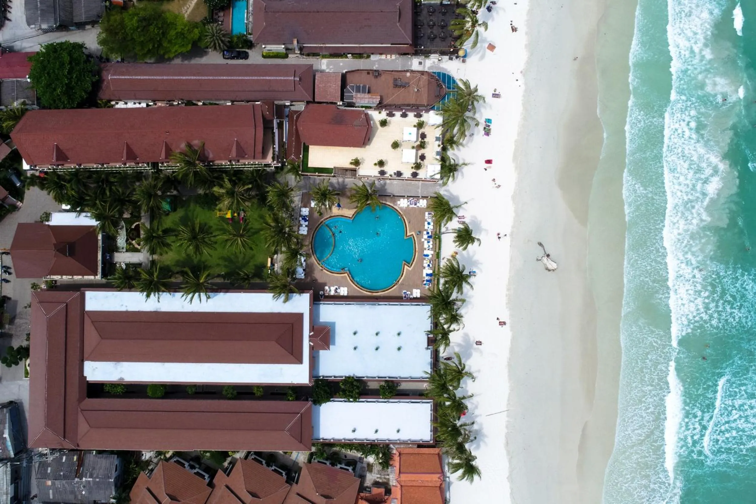 Bird's eye view in Phangan Bayshore Resort Koh Phangan