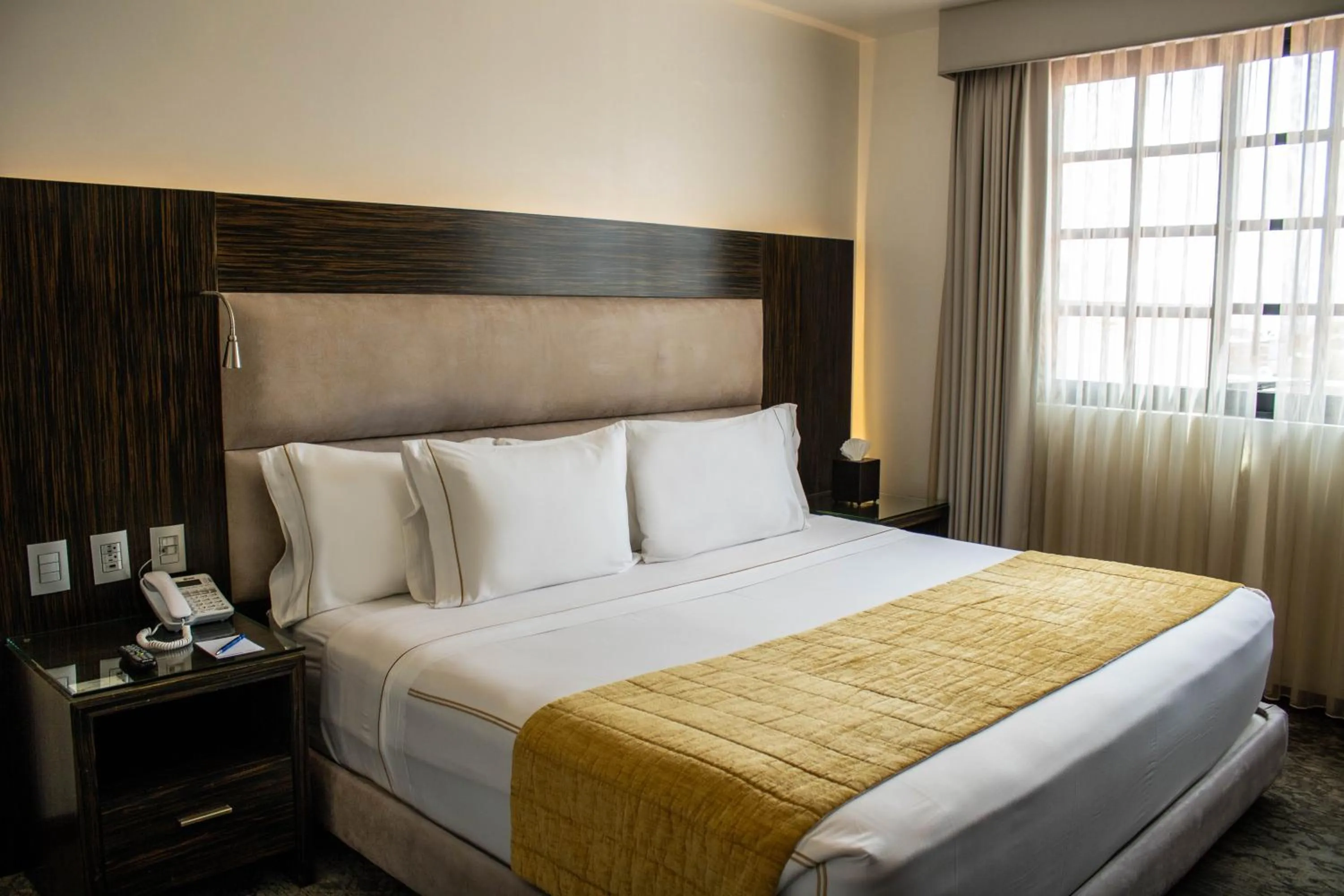 Bed in Mansion de los Abuelos