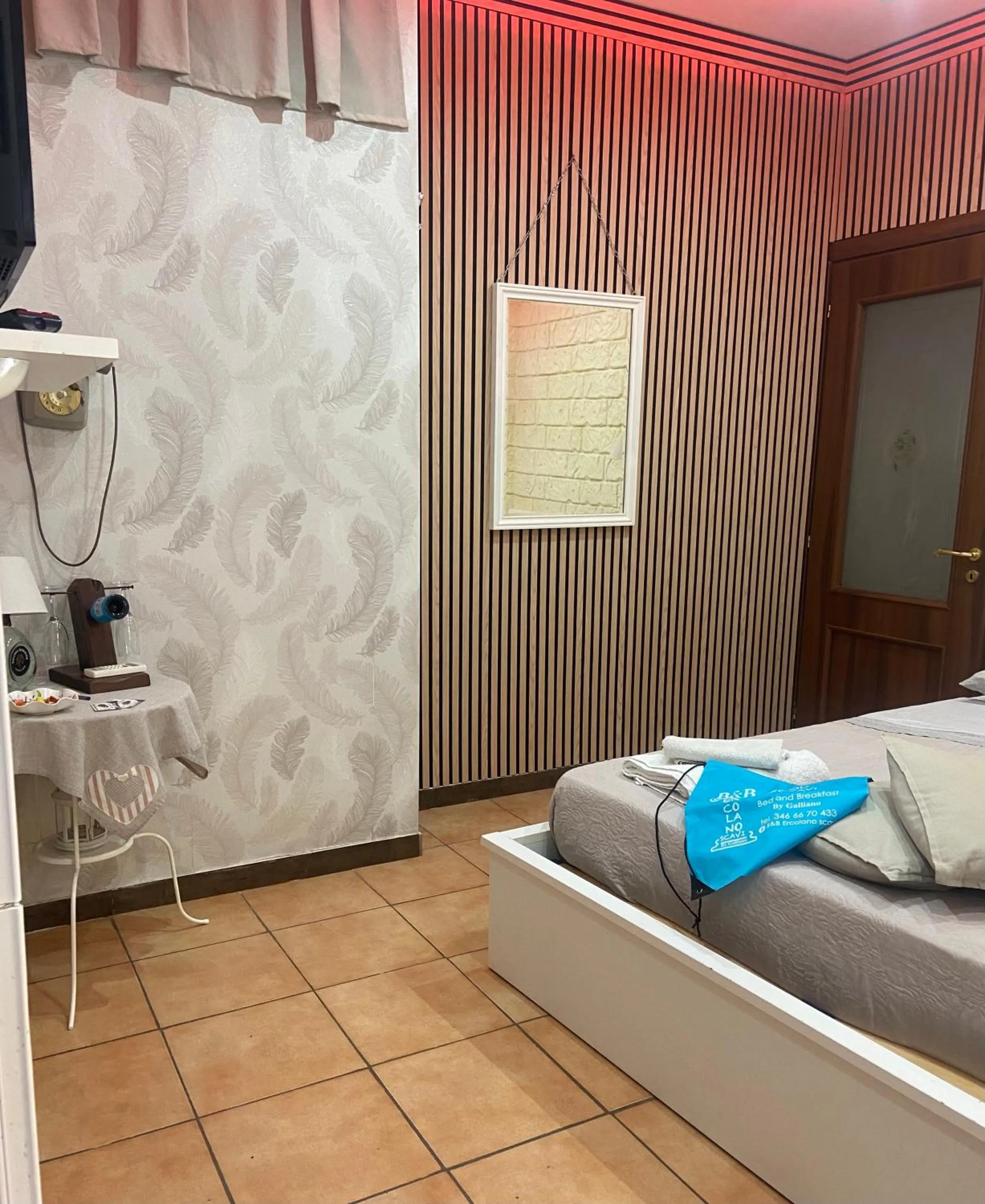 Bed in b&b ERCOLANO Scavi