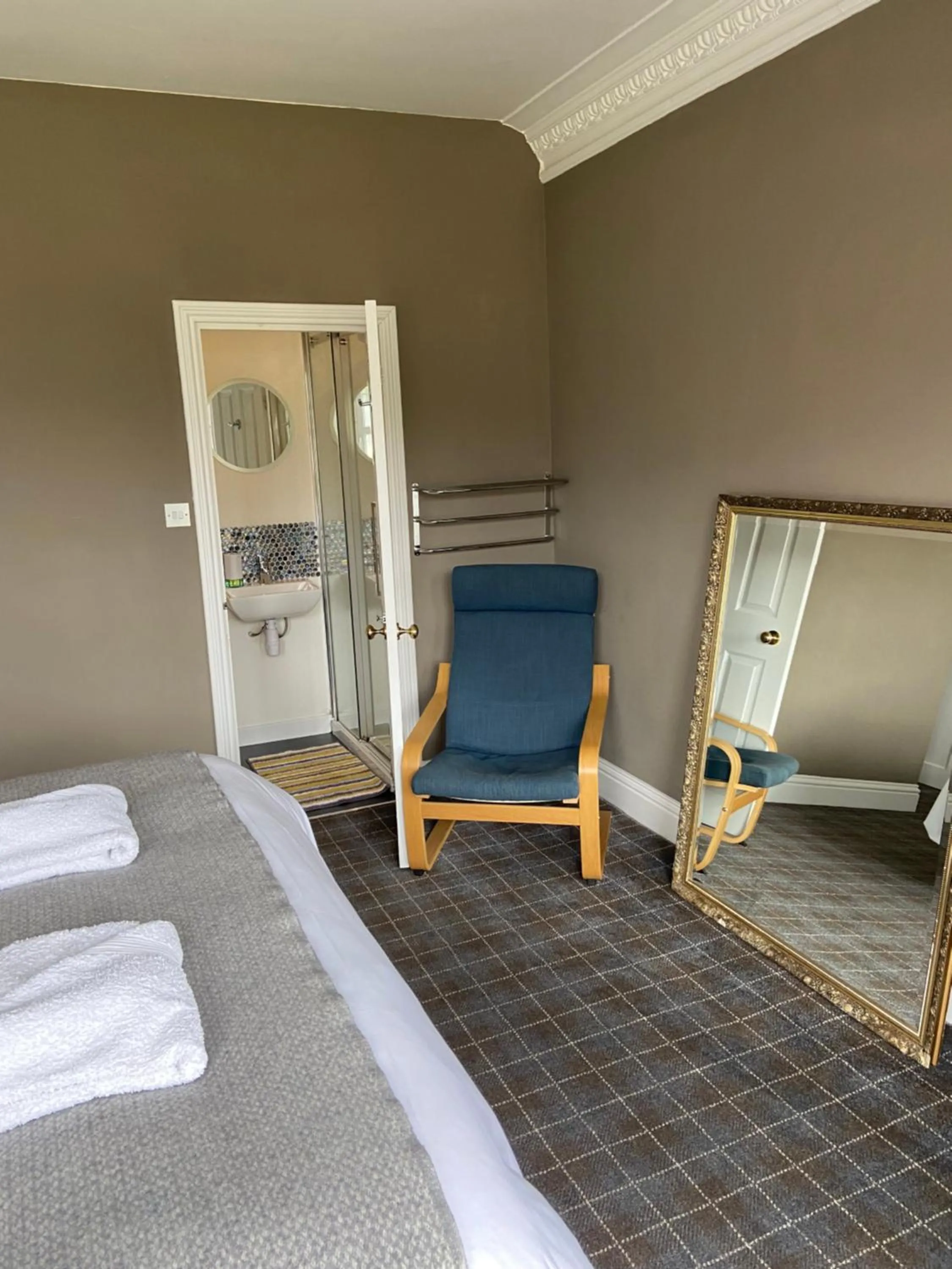 Bedroom, Bed in No 4 Portpatrick B&B