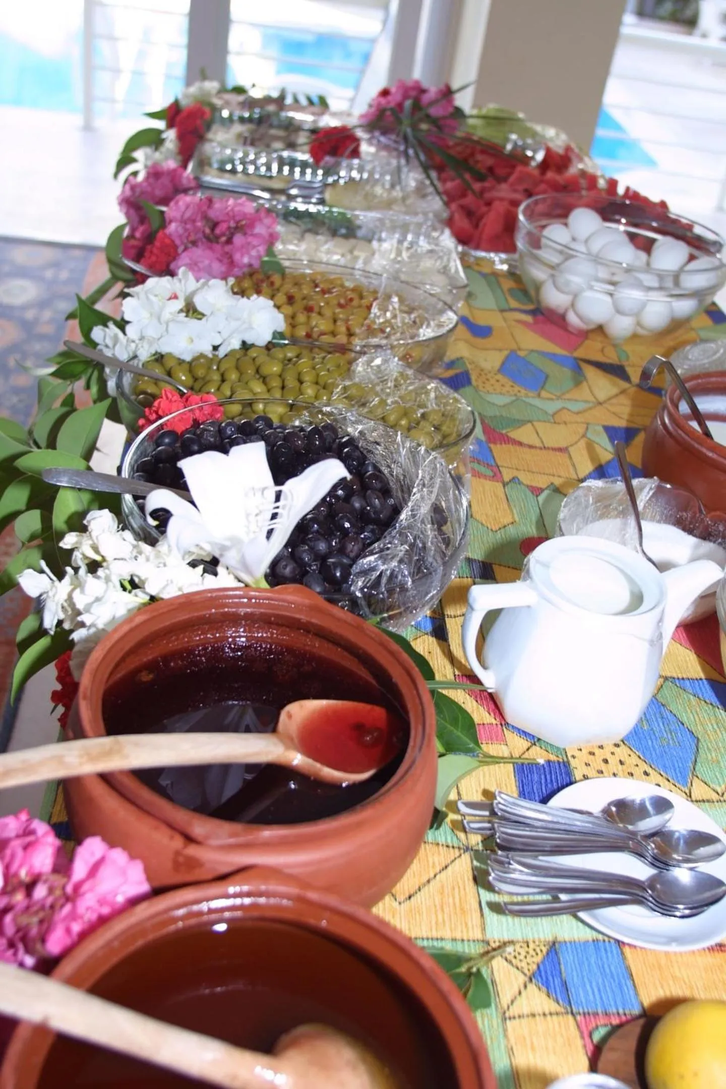 Food close-up in Alin Hotel
