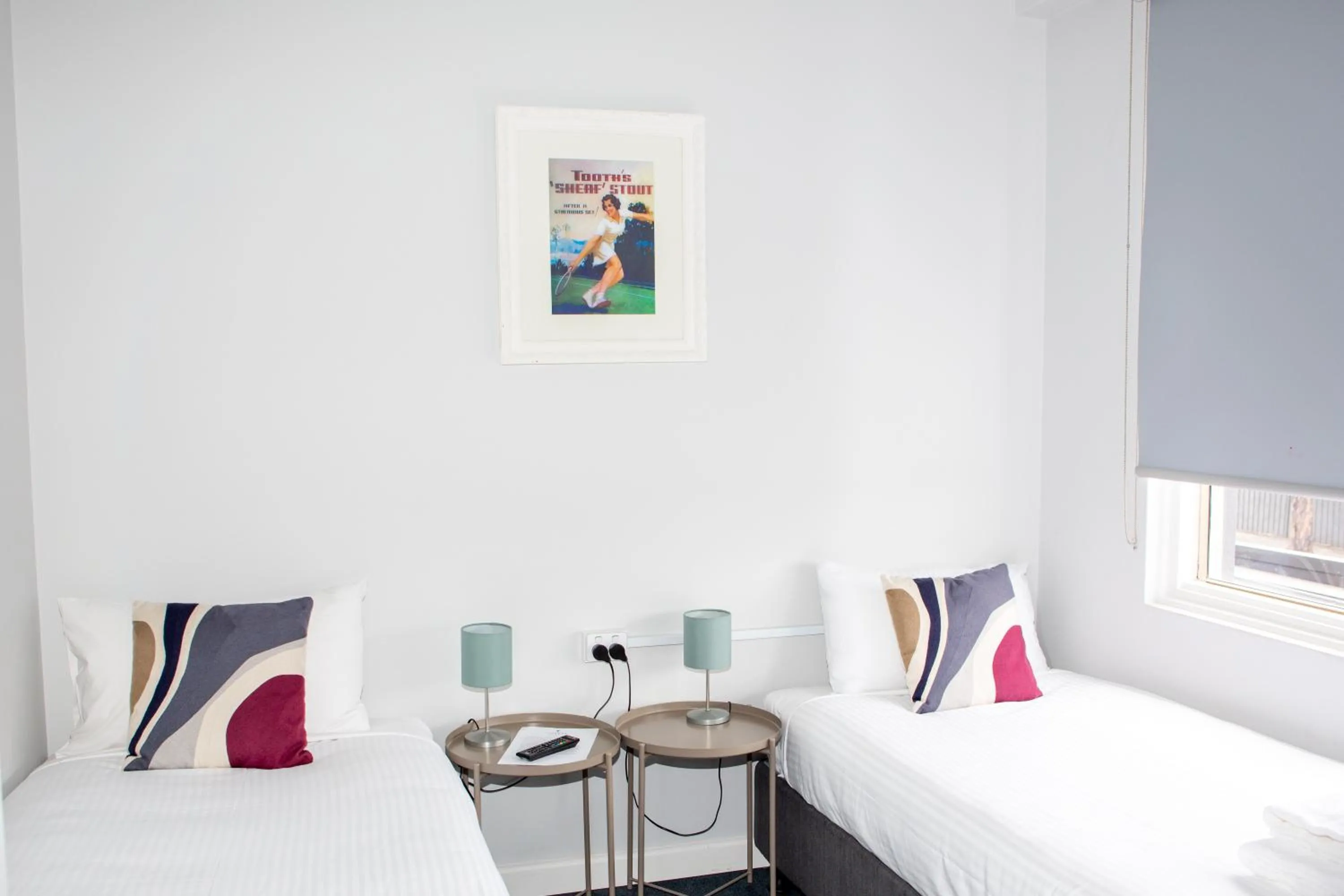 Bed in Five Island Hotel