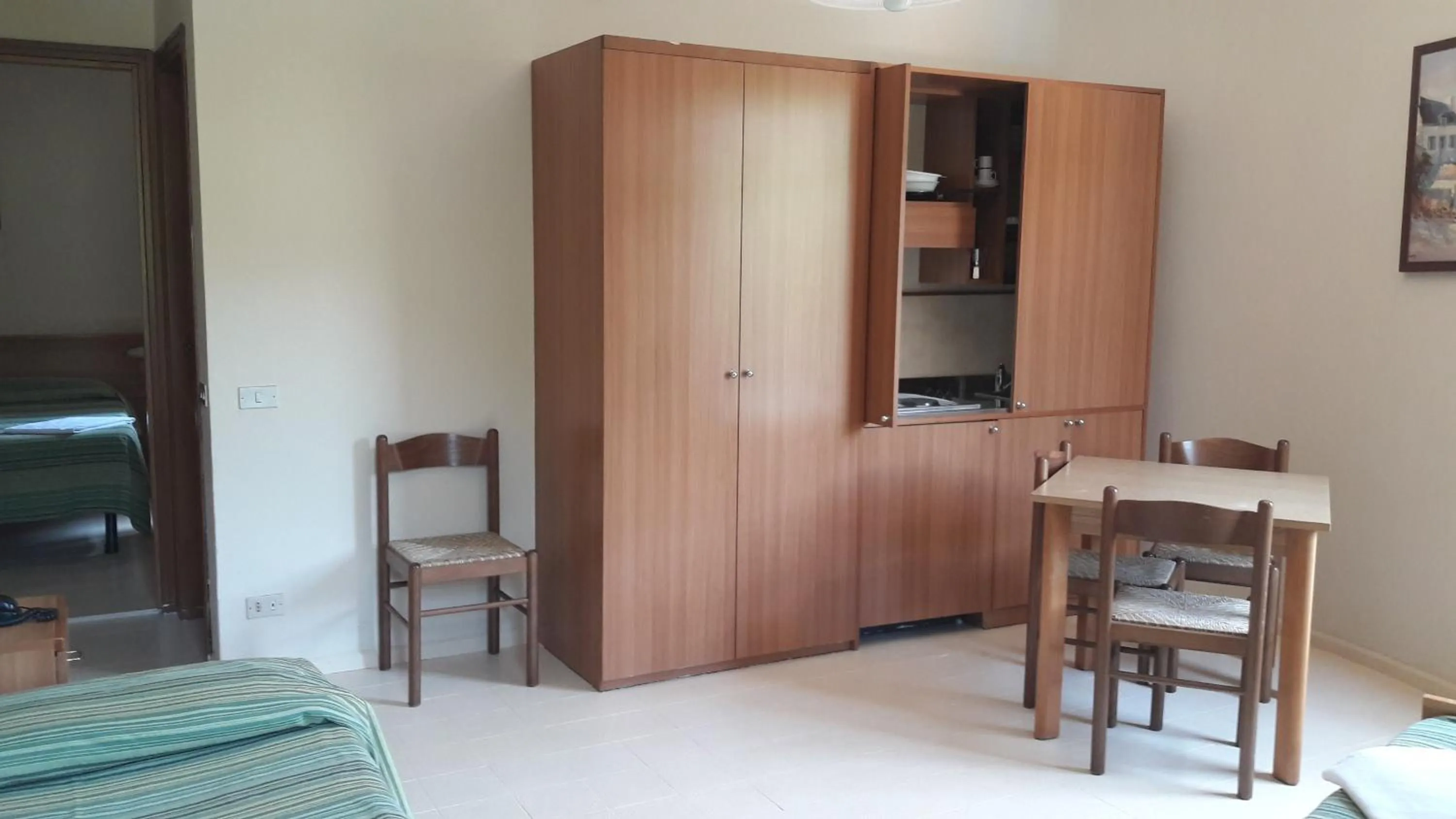 Kitchen or kitchenette in Hotel Residence Moneglia