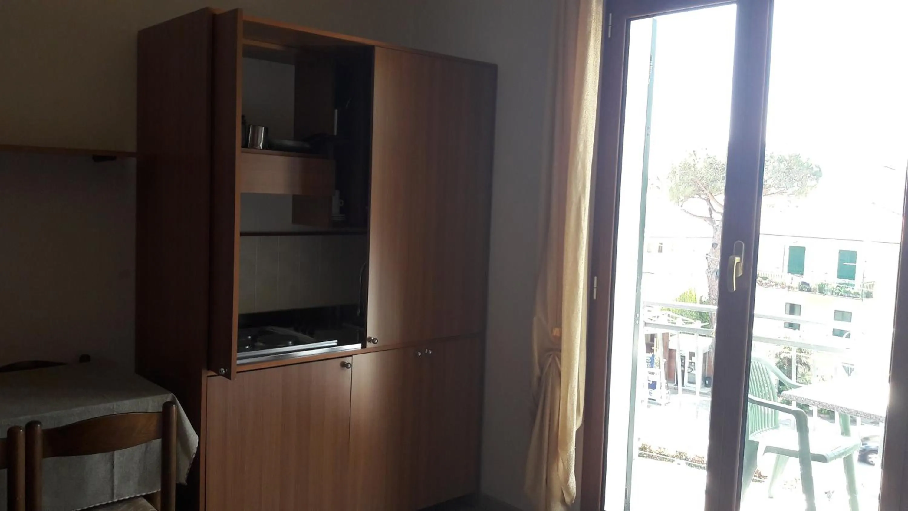 Kitchen or kitchenette in Hotel Residence Moneglia