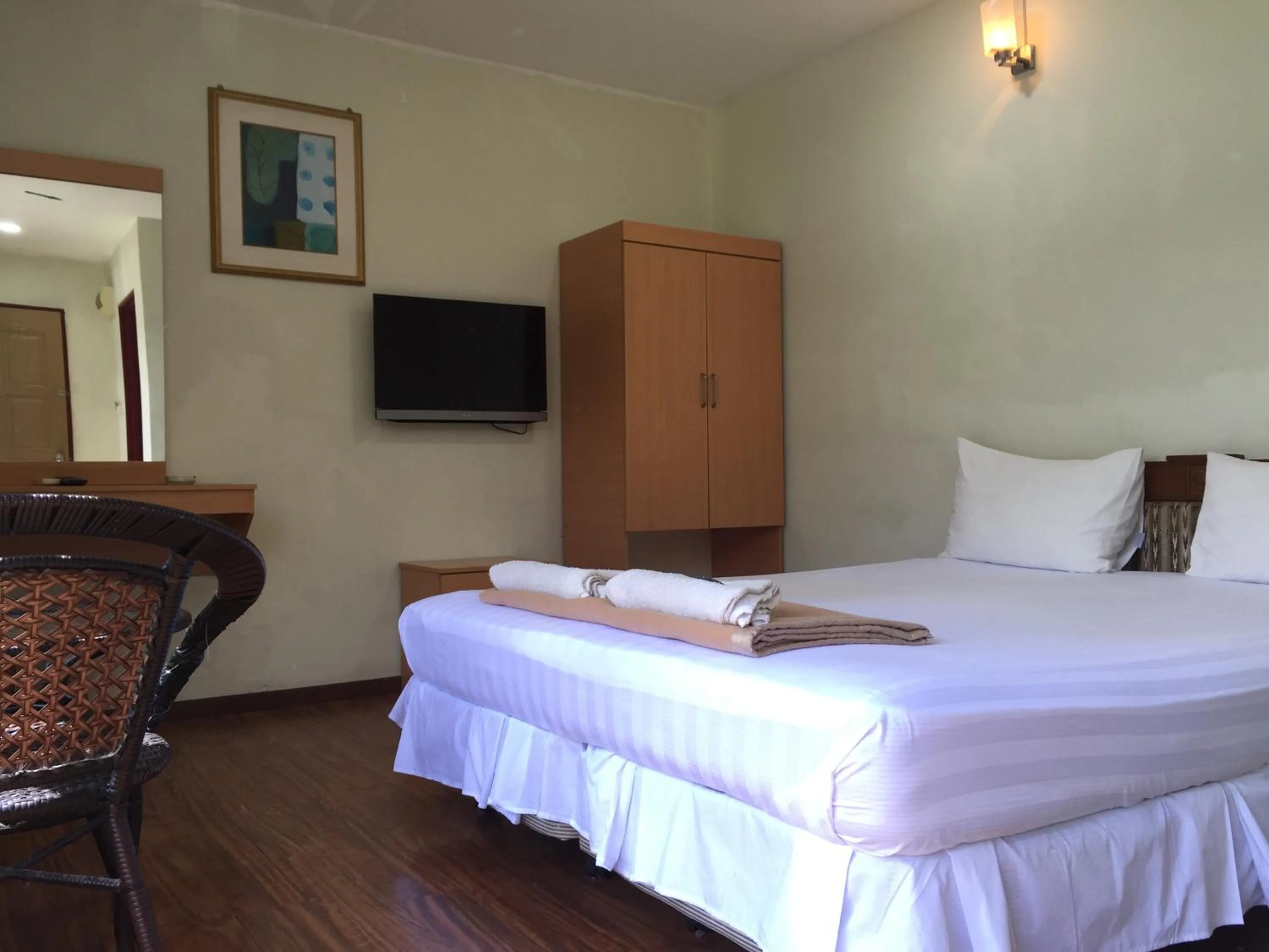 Bed in Hotel Sri Malim